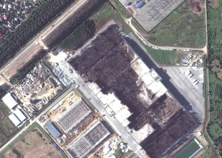 Satellite images show the damage Ukrainian strikes have inflicted on Russian e-commerce giant Wildberries’ warehouses