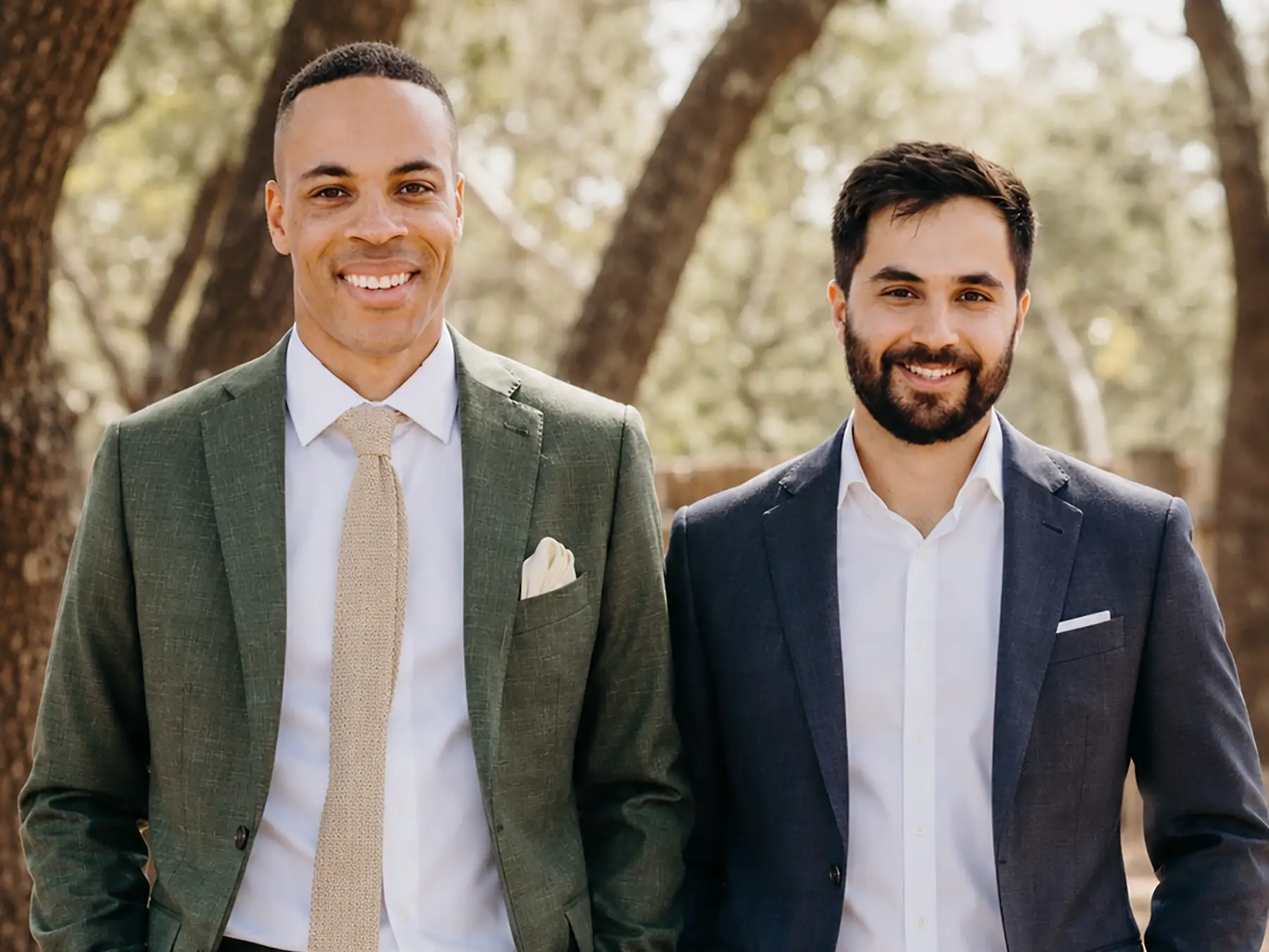 Trimbox cofounders Jordan Gaston and David Emelianov.