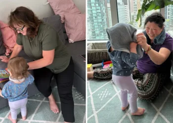 I work from home, and our family helps with childcare. We’re still putting our daughter in part-time day care.