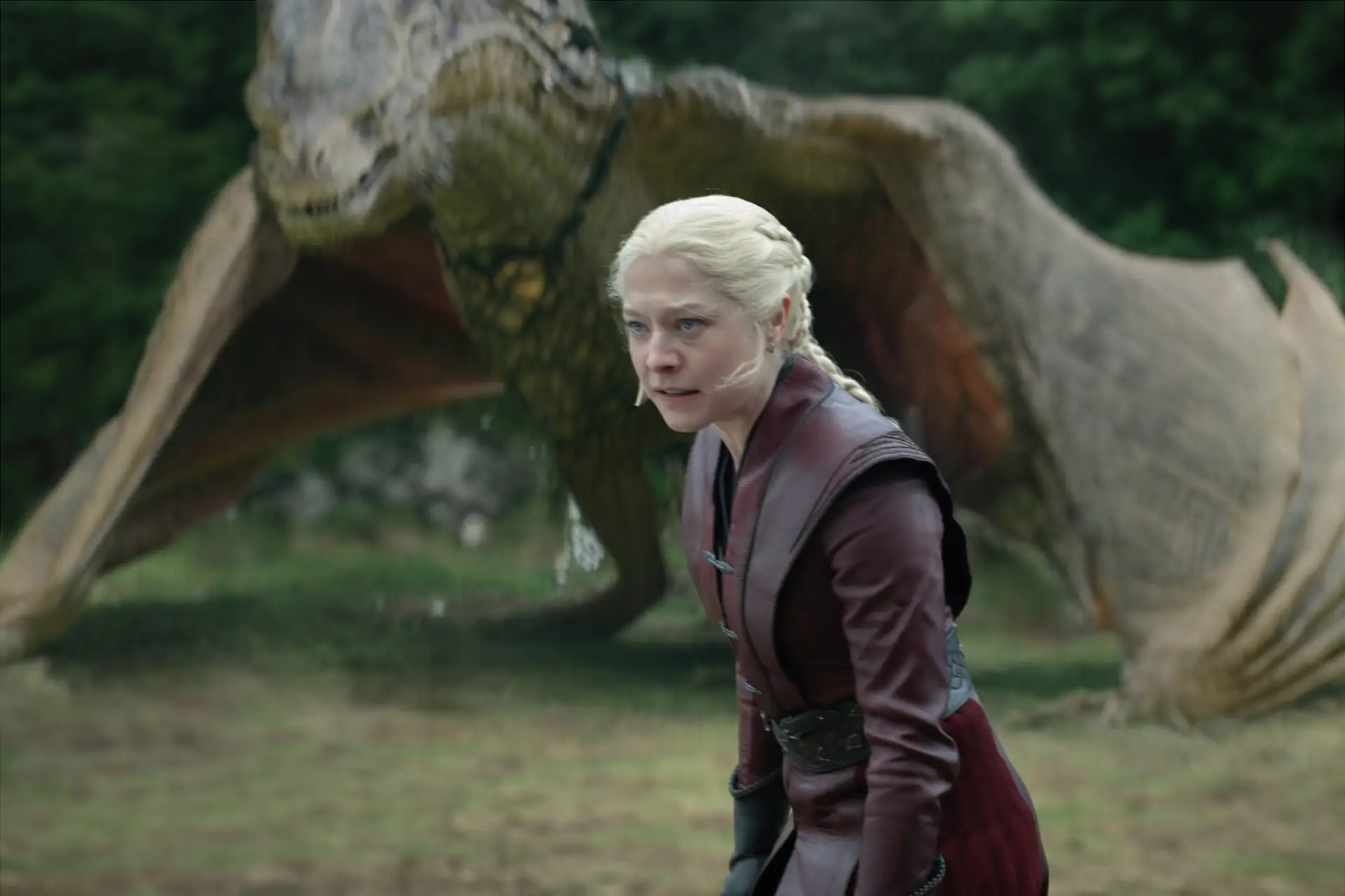 Emma D'Arcy as Rhaenyra Targaryen in 