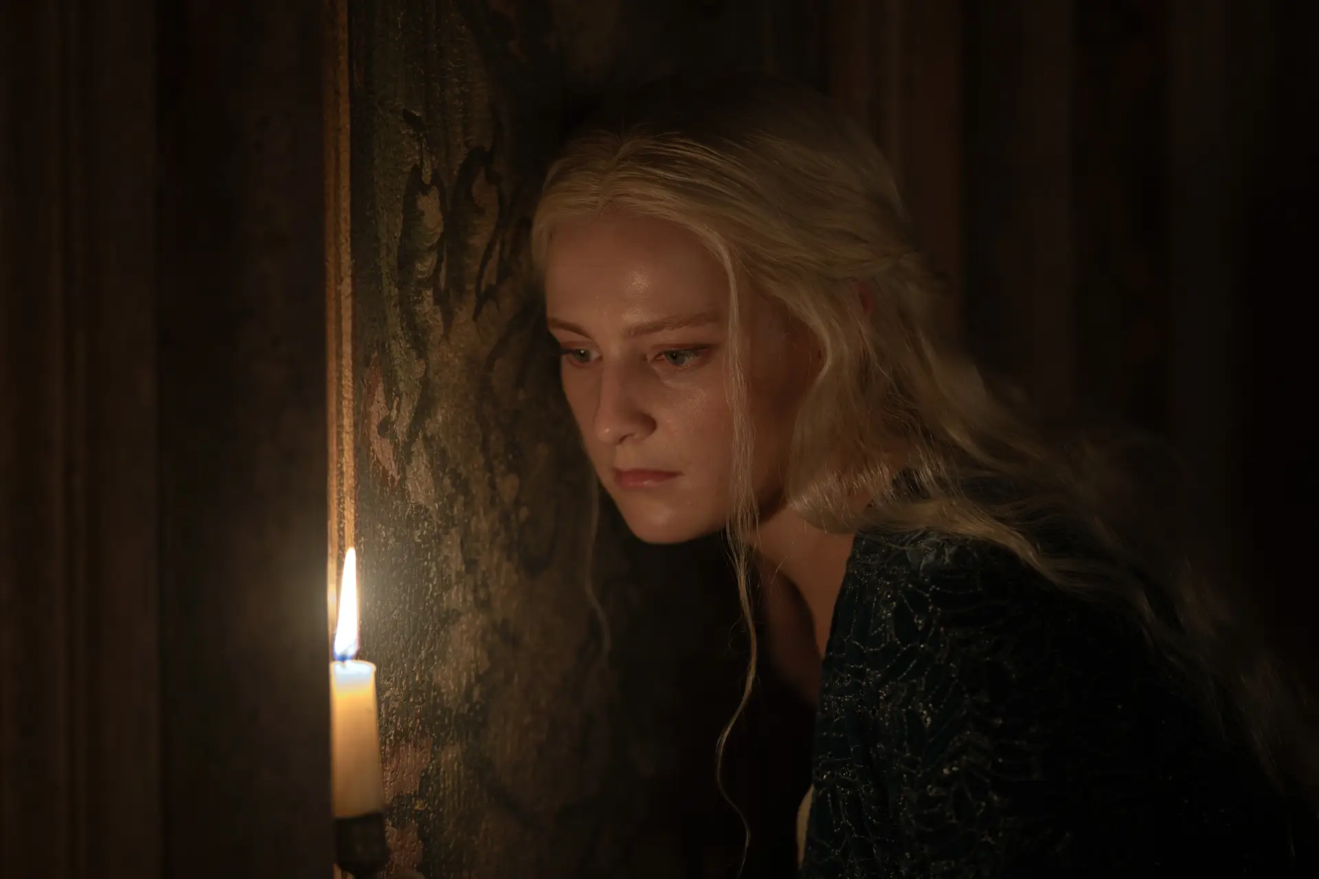 Phia Saban as Helaena Targaryen in 