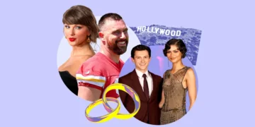 Travis Kelce and Tom Holland know being obsessed with your superstar wife is good for business