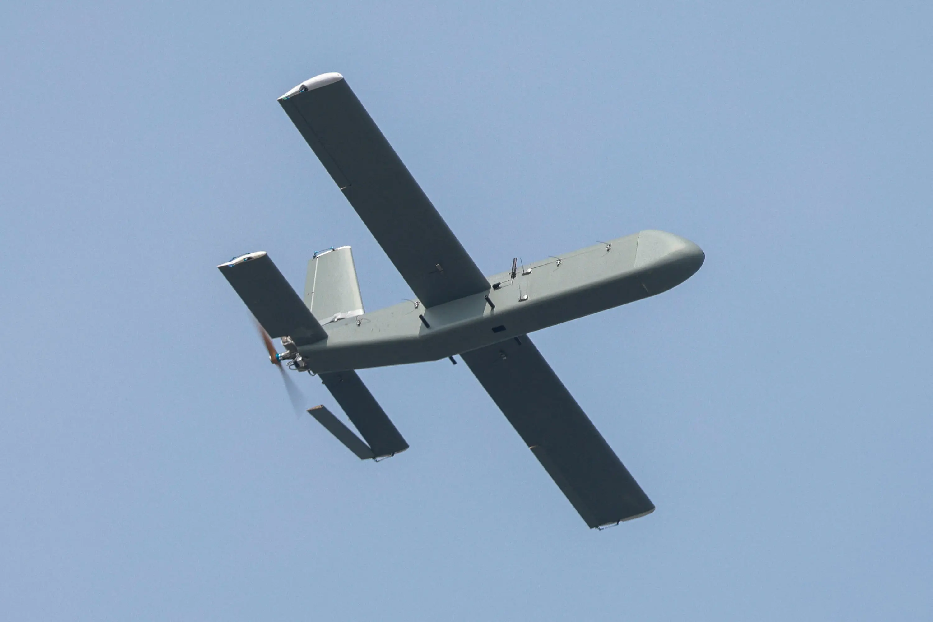 A fixed-wing 