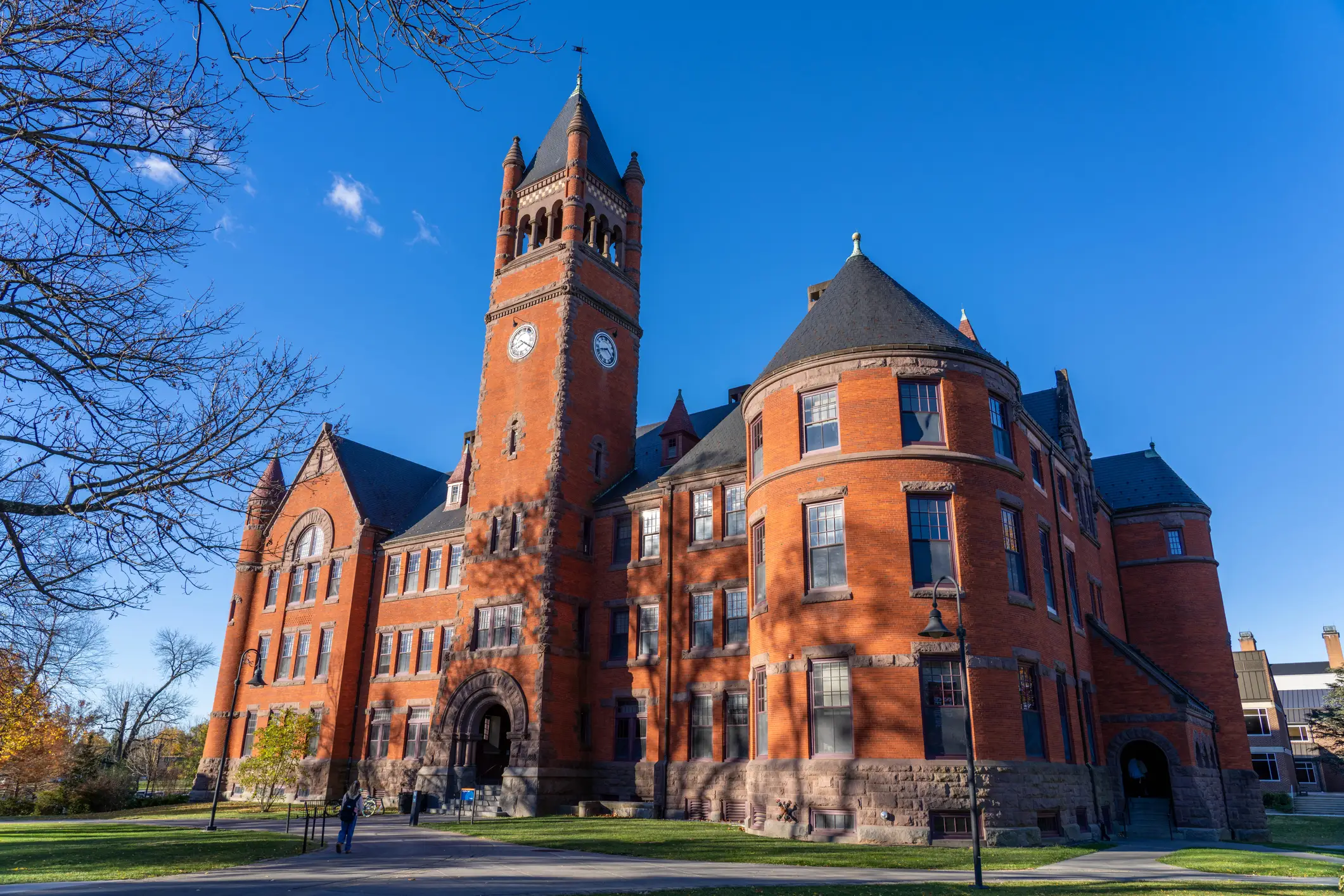 Glatfelter Hall on the Gettysburg College Campus in Pennsylvania.