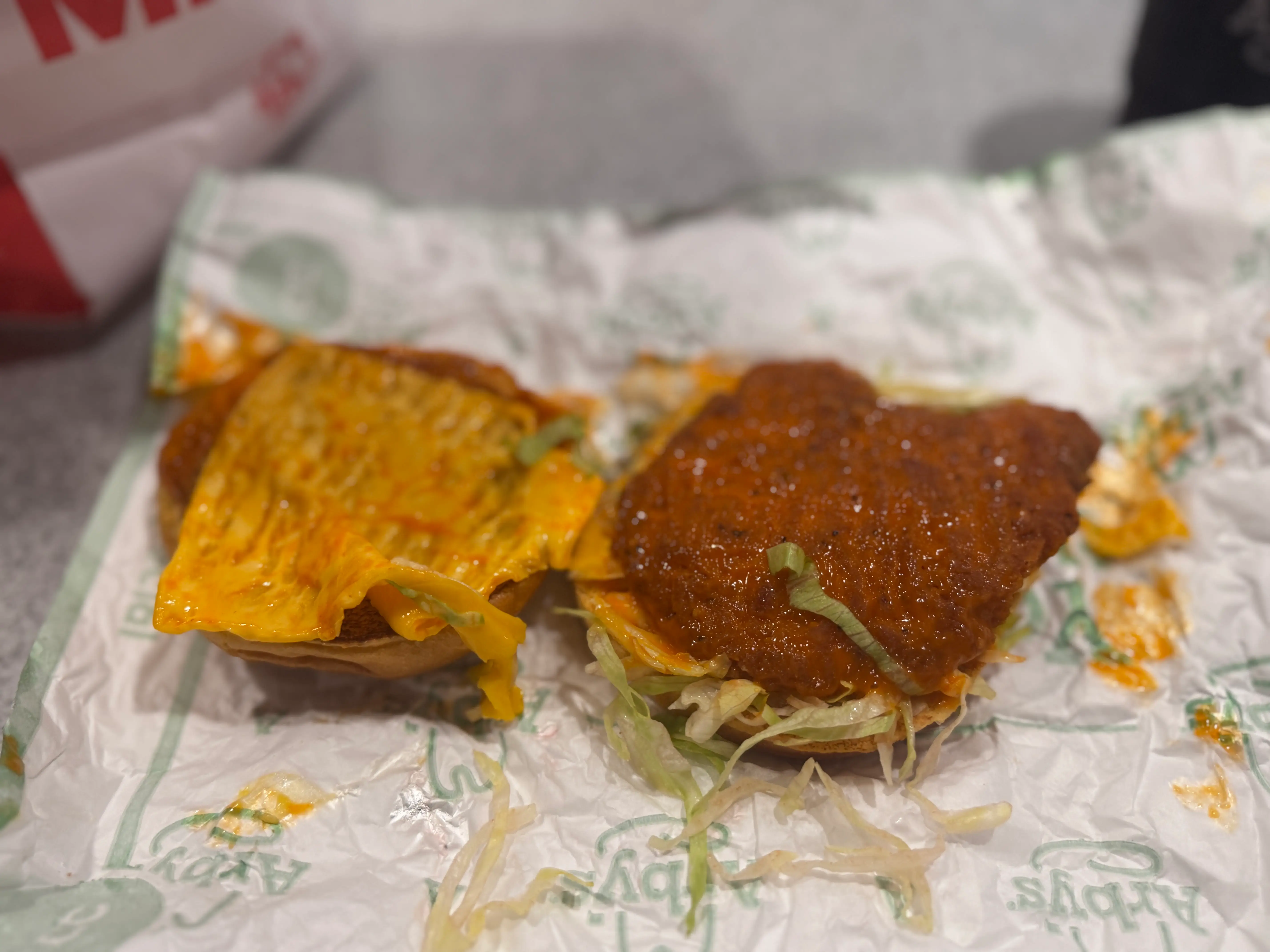 buffalo chicken sandwich arby's