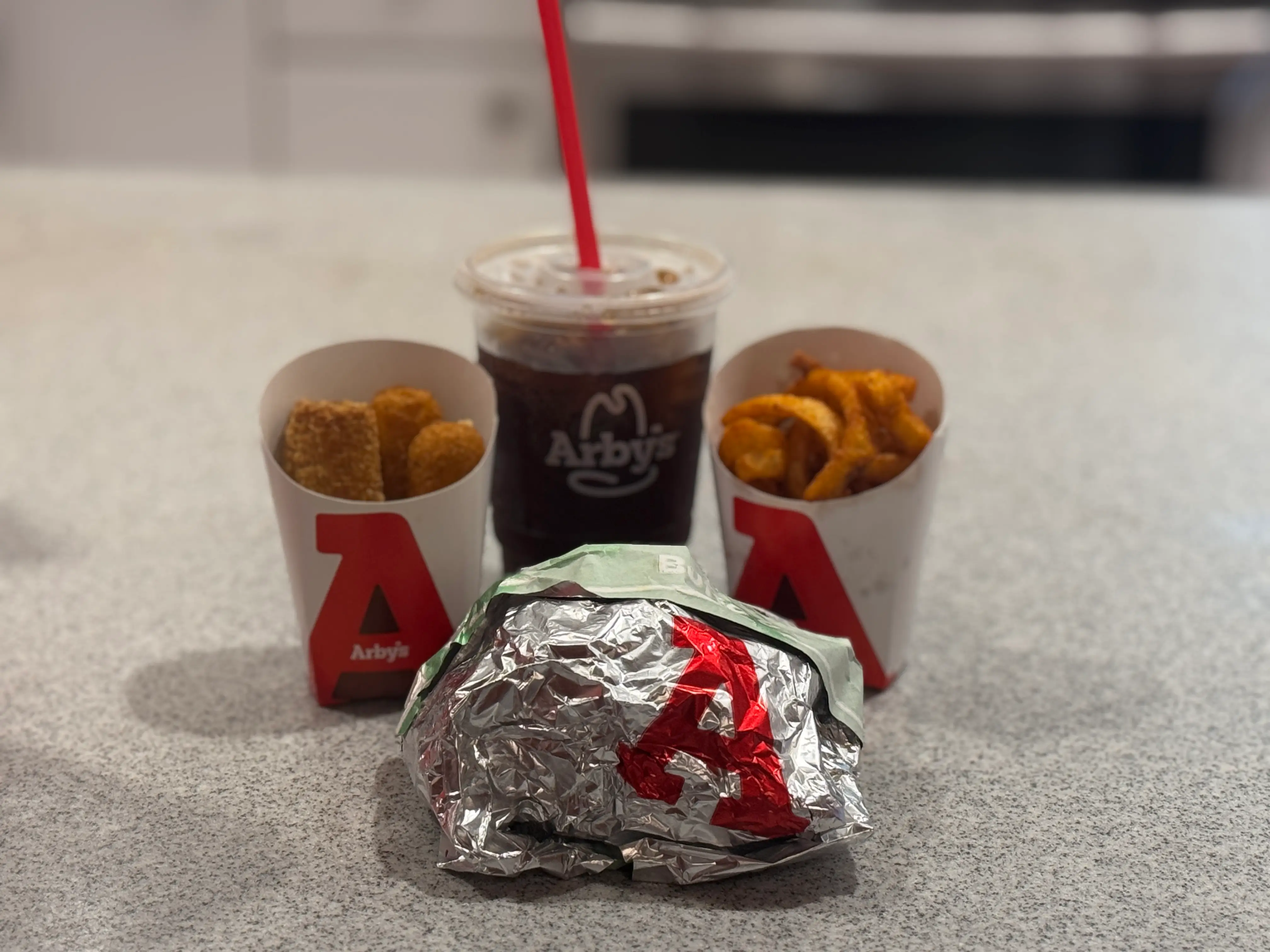 arby's meat and 3