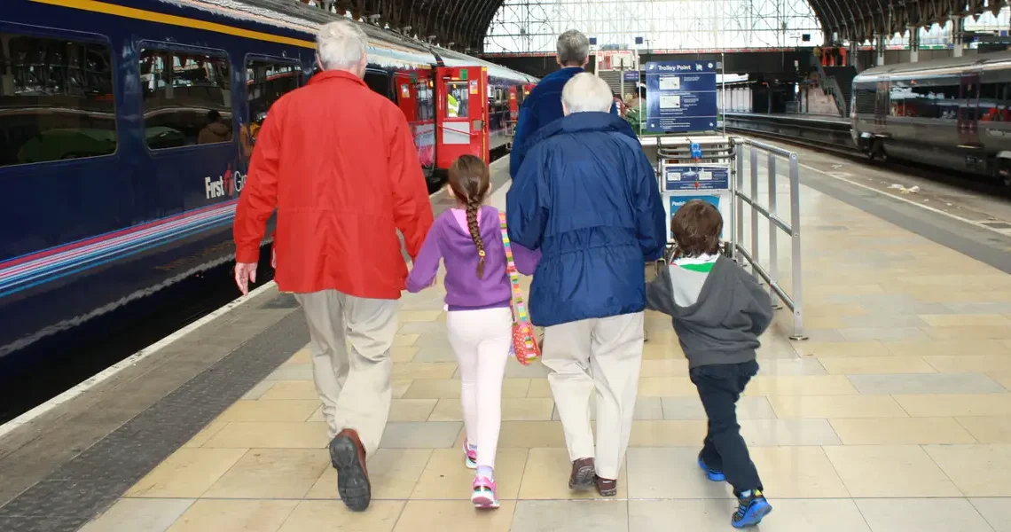 We moved abroad when our kids were 5 and 7. Keeping them close to their grandparents became a priority.