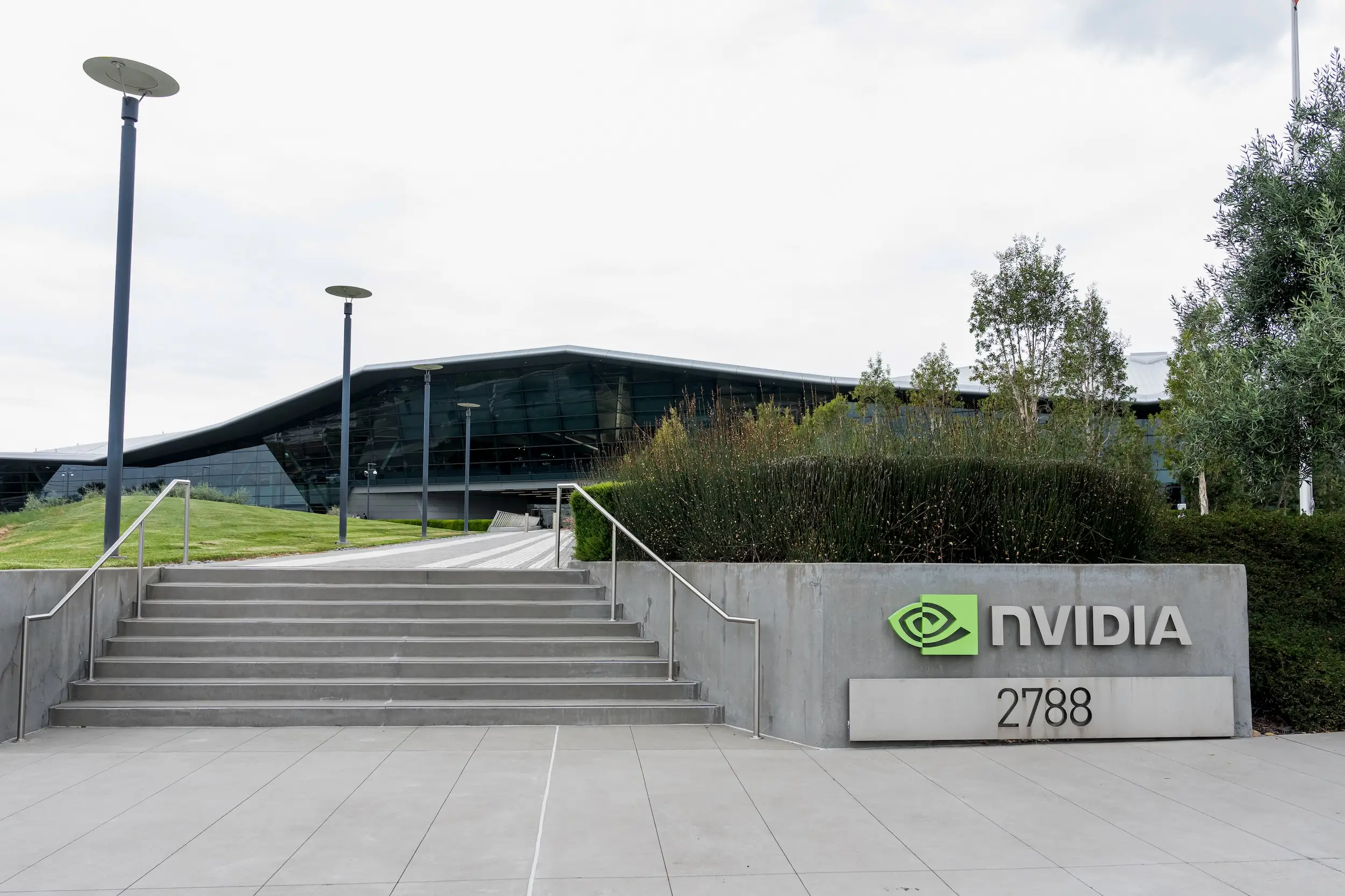 Nvidia's headquarters in Santa Clara, California