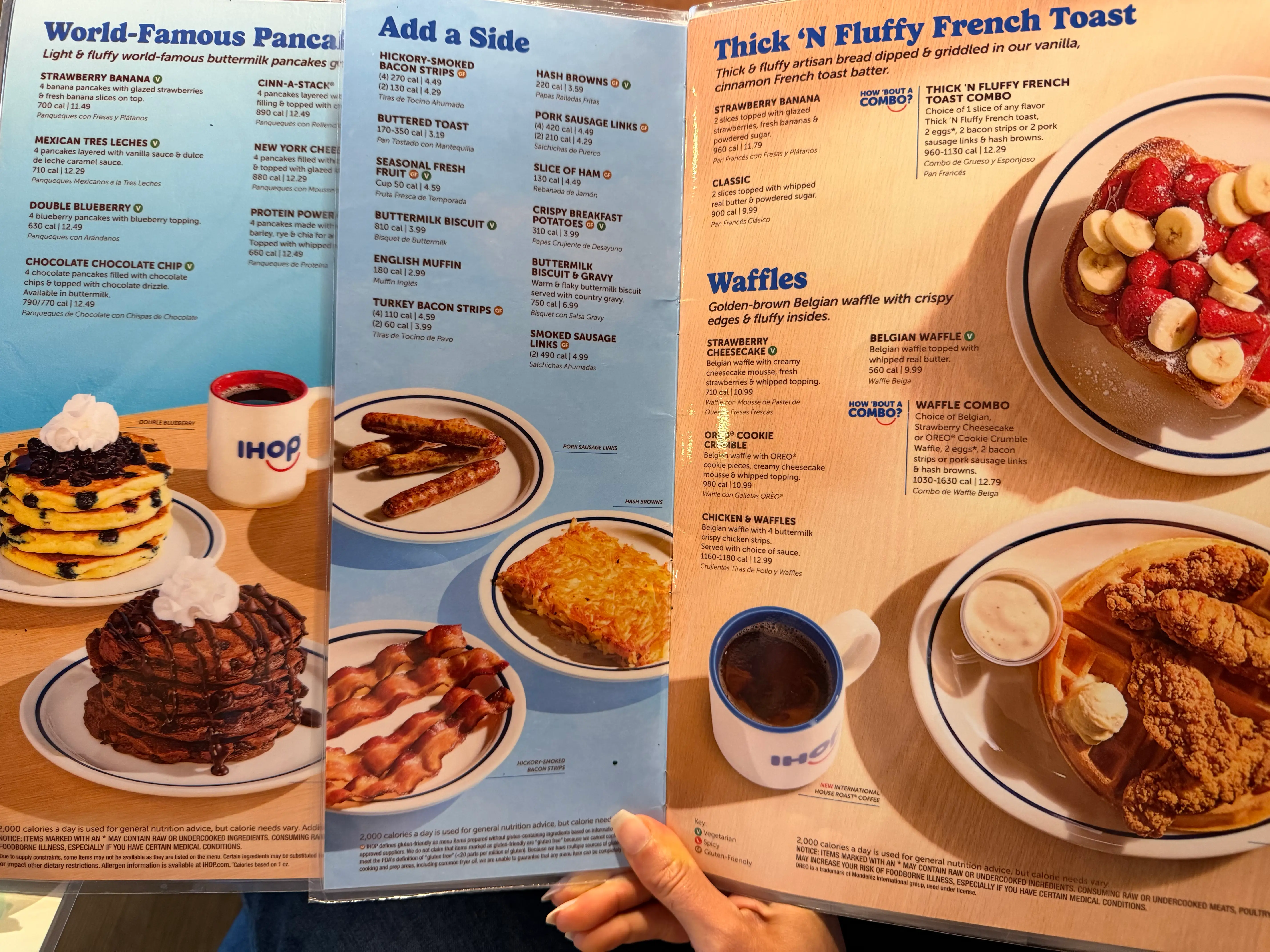 ihop breakfast menu
