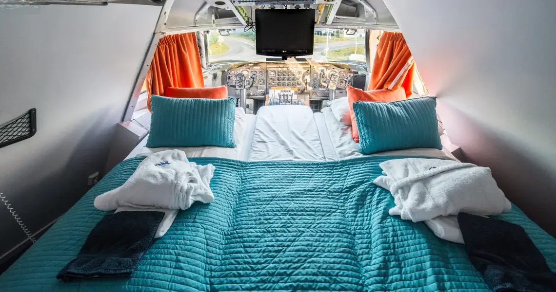 See 6 repurposed Boeing 747s with unusual second lives, from a Swedish hotel to a scuba site in Bahrain