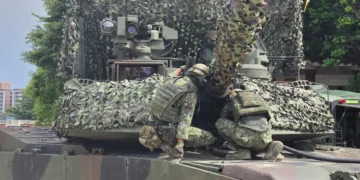 Taiwan is training its Abrams tank crews to hide and refuel inside its bustling urban sprawl