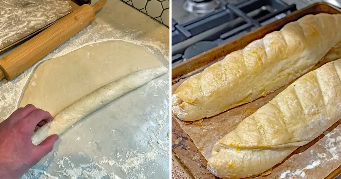 My family’s been making 4-ingredient baguettes for years. I think everyone should know our easy recipe.