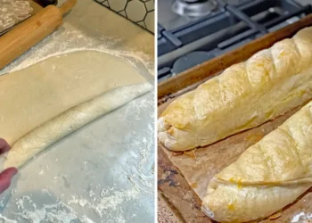My family’s been making 4-ingredient baguettes for years. I think everyone should know our easy recipe.