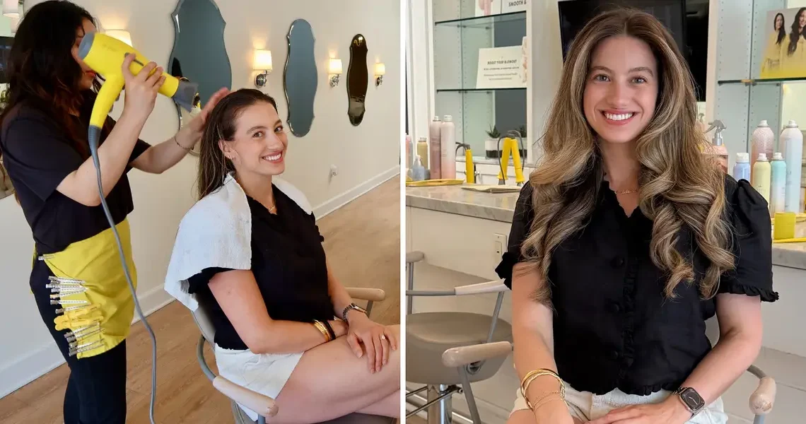 I started working longer hours after 2 promotions. Now I spend $300 a month on salon blowouts to buy back free time.