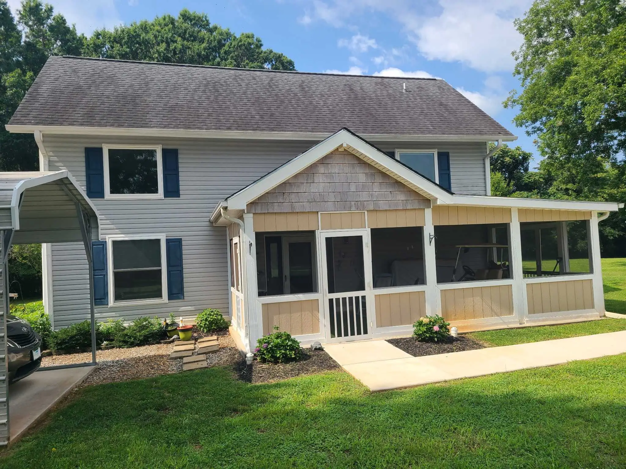 James Cornell's home he built for his mother