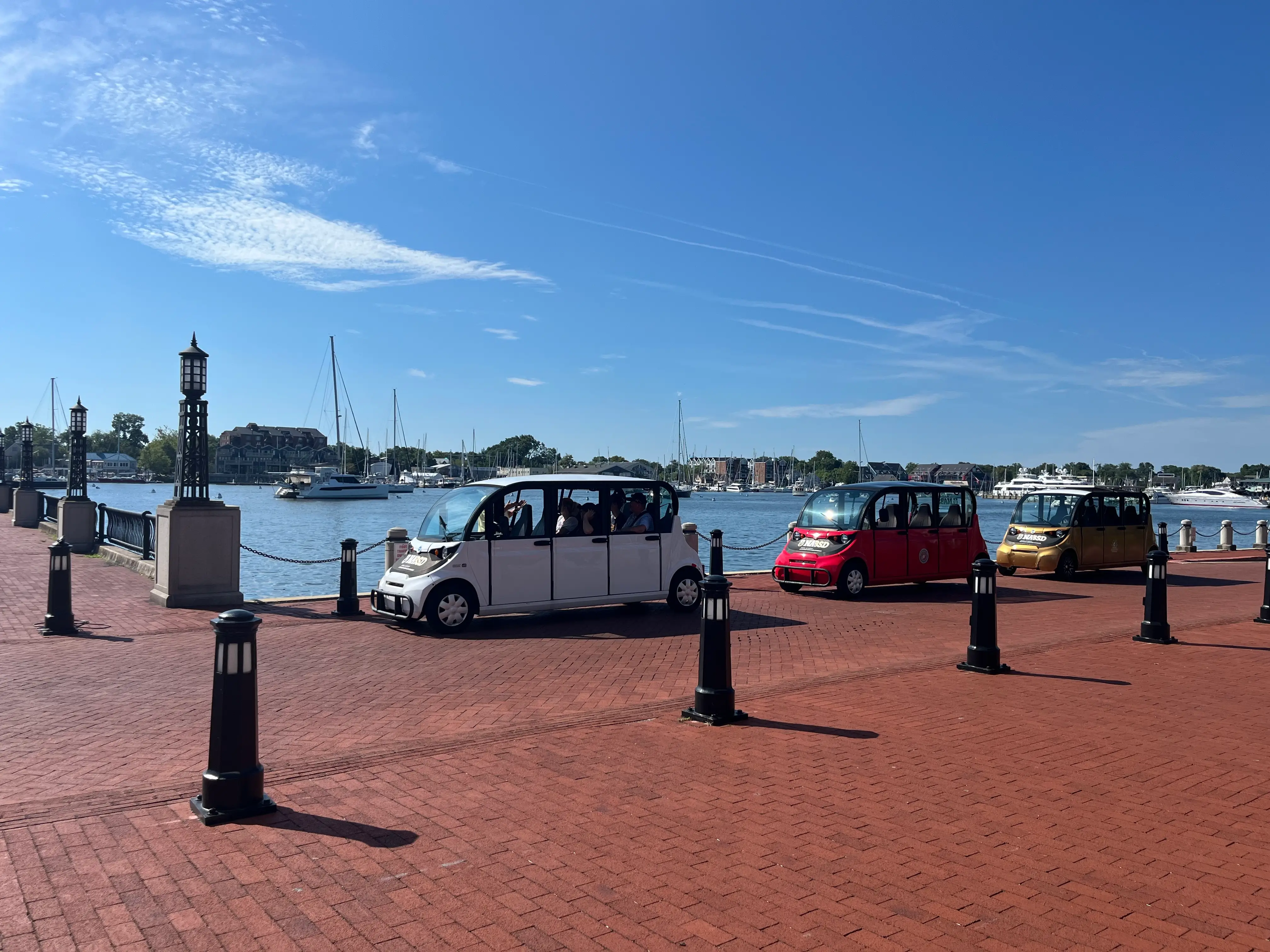 The waterfront at the US Naval Academy.