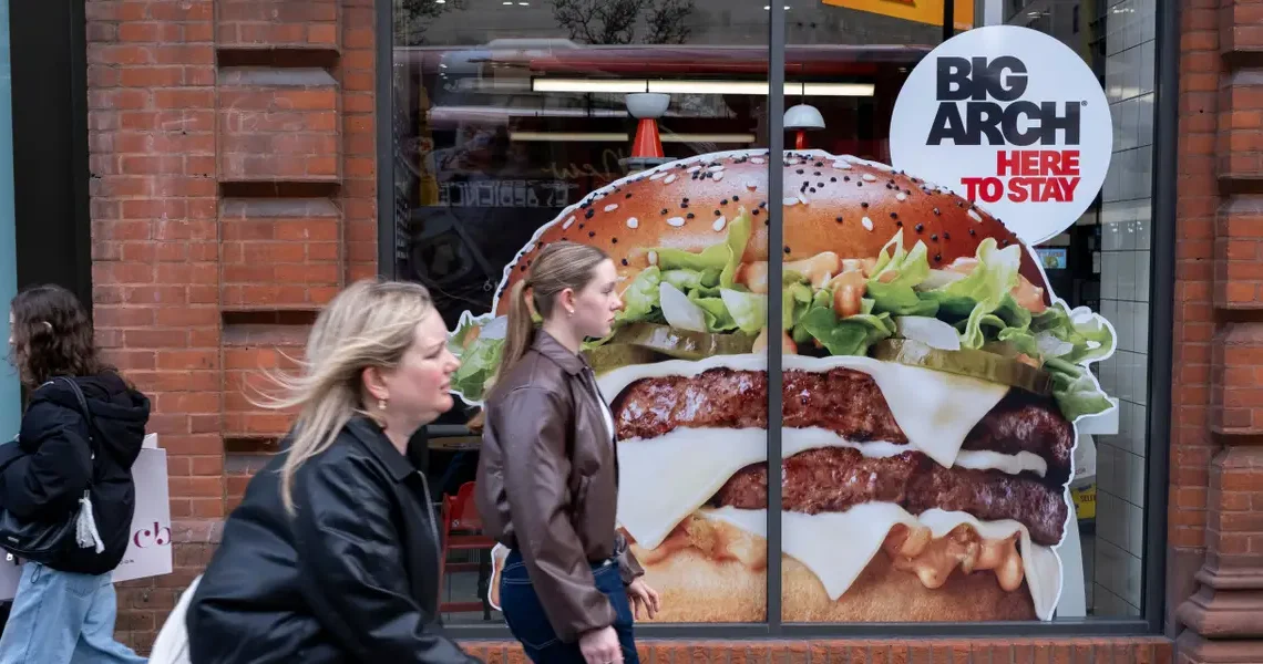 The burger wars are heating up as McDonald’s loses ground to an old rival