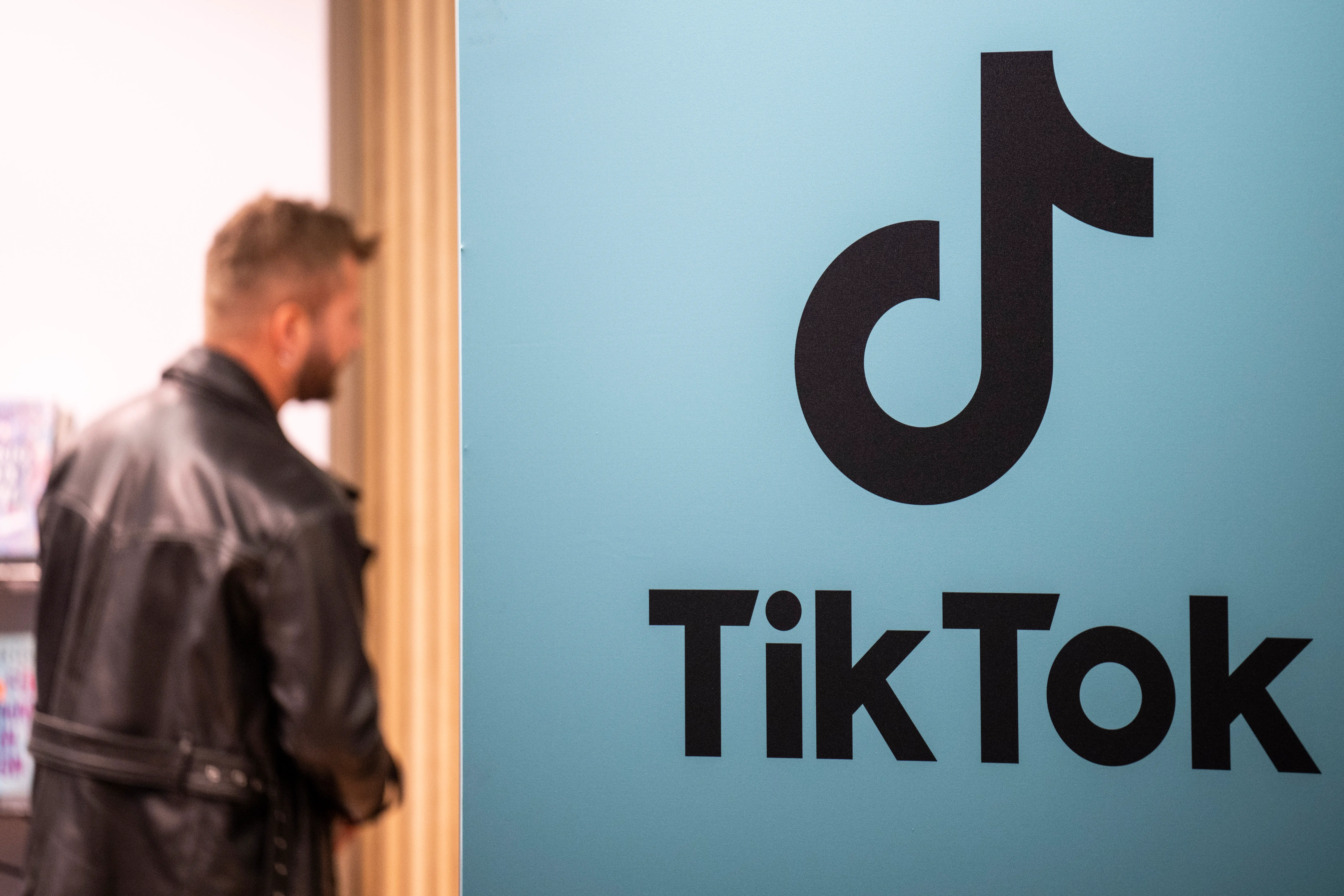 The TikTok logo.