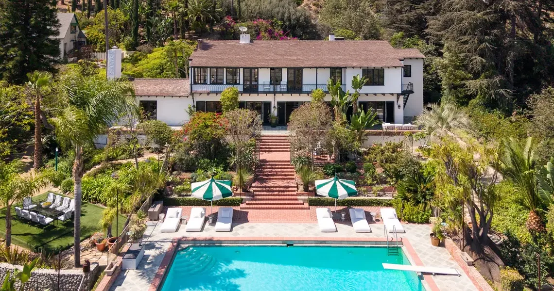 Take a look inside Helen Mirren’s $13 million Los Angeles mansion, first built for a silent film star 116 years ago