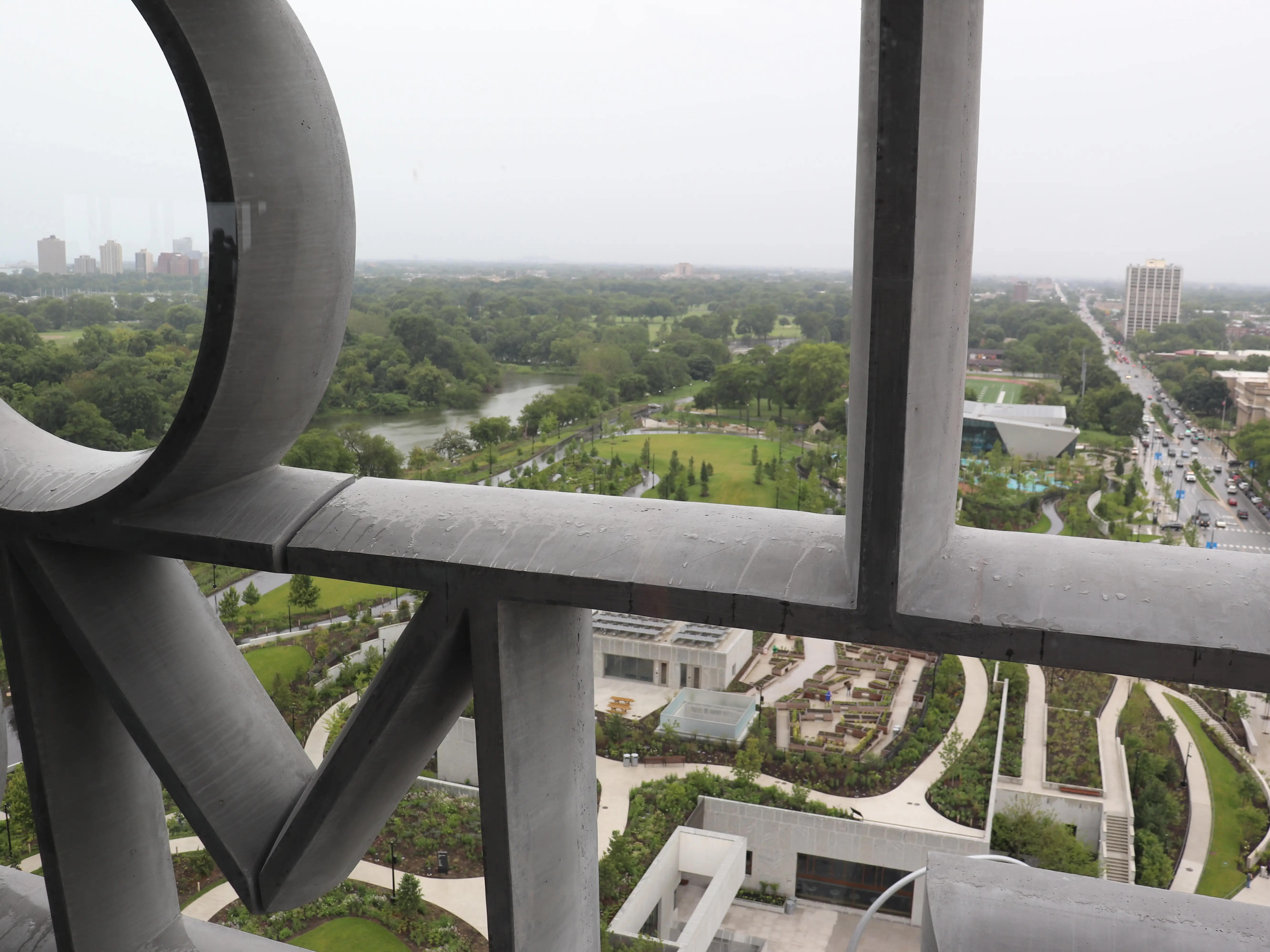 View from the Obama Presidential Center Sky Room.