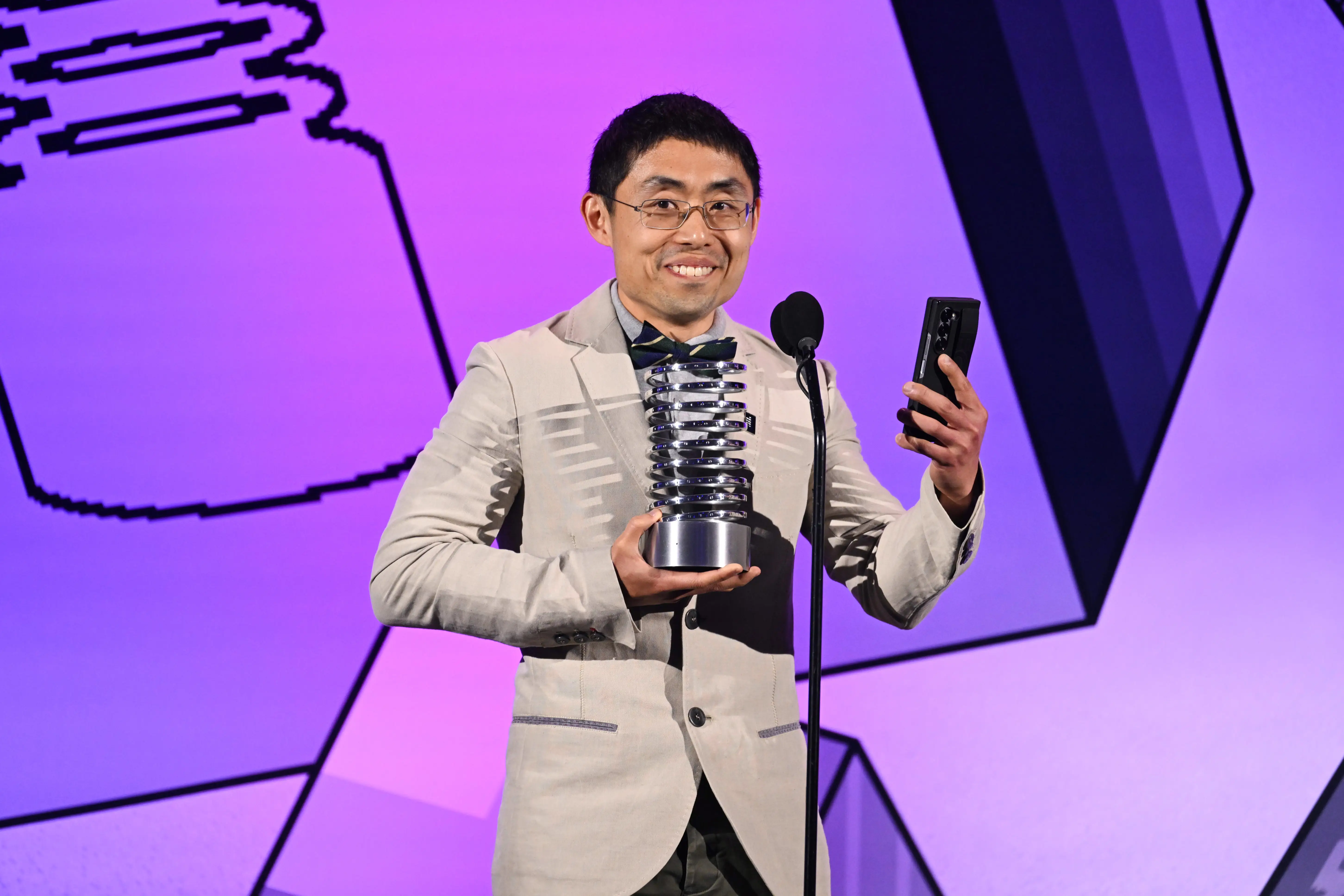 Cliff Tan speaks onstage during the 29th Annual Webby Awards at Cipriani Wall Street on May 12, 2025 in New York City.