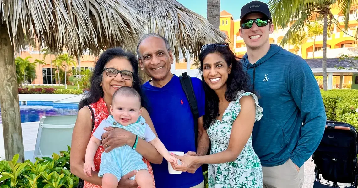 My parents could spend their retirement doing anything. They chose to help raise my children.
