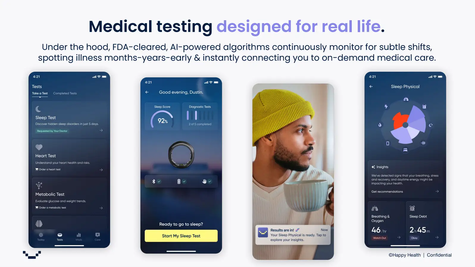 Medical testing designed for real life.