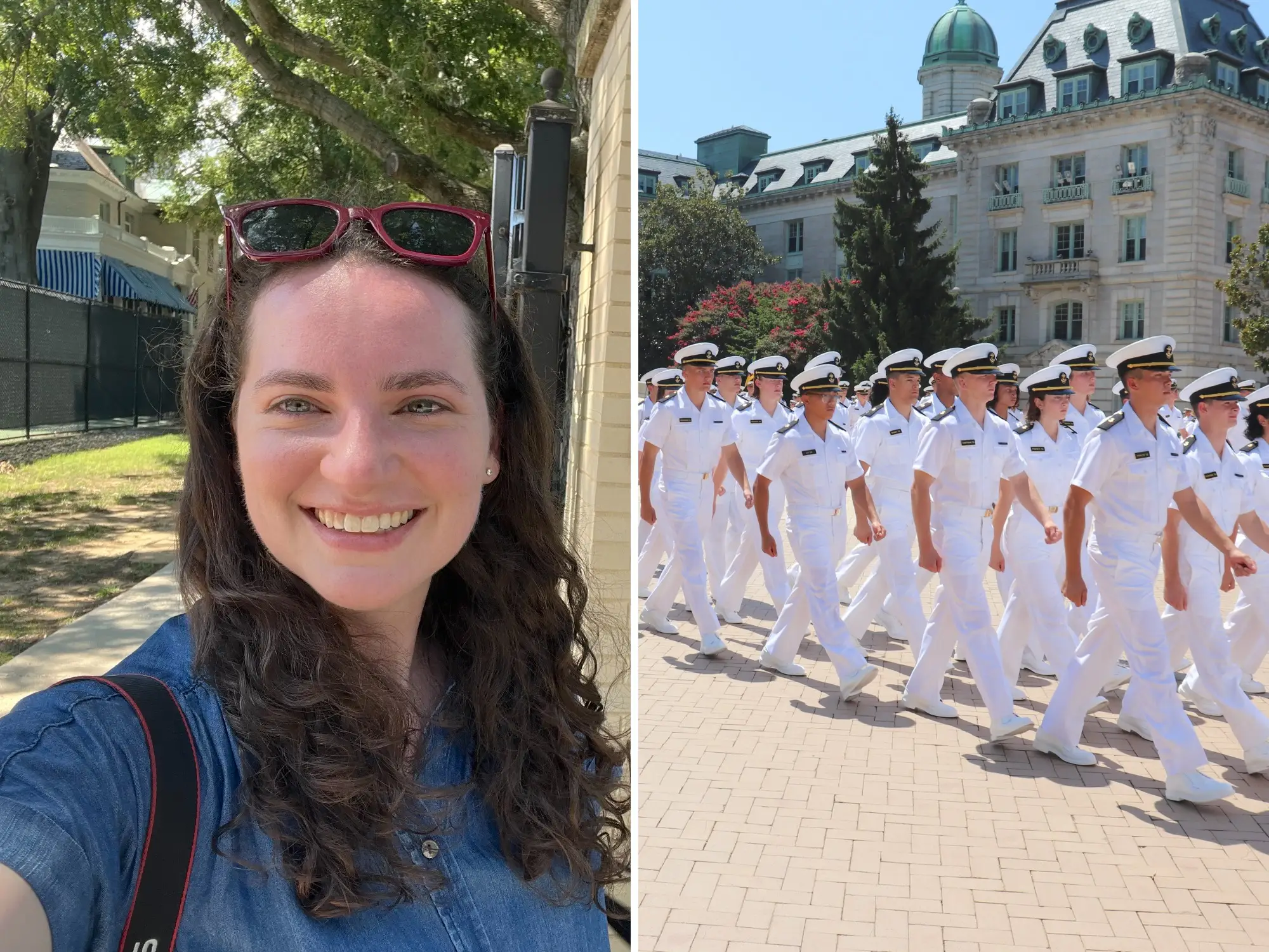 At the United States Naval Academy.