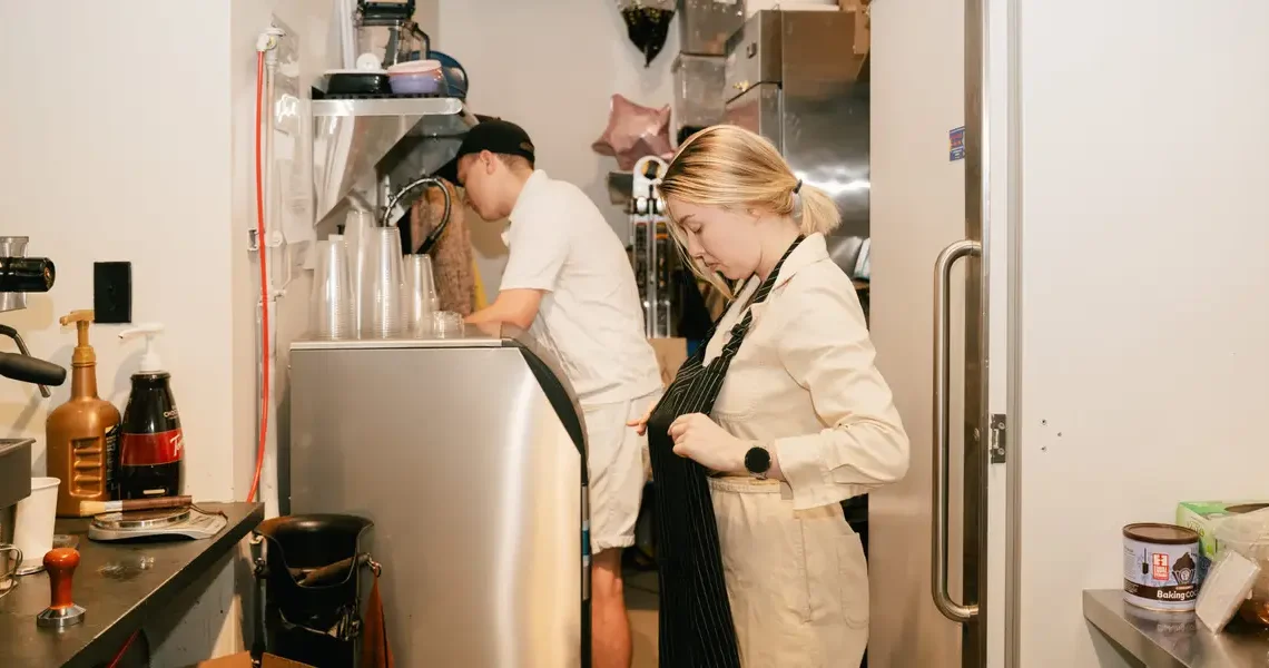 These café owners started a shop with credit cards and a $30,000 loan. They say it’s worth it to run a business in NYC.