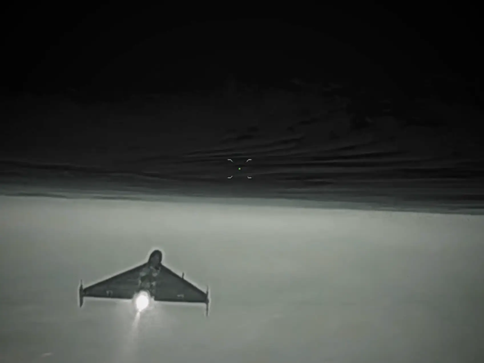 A Russian jet-powered attack drone.