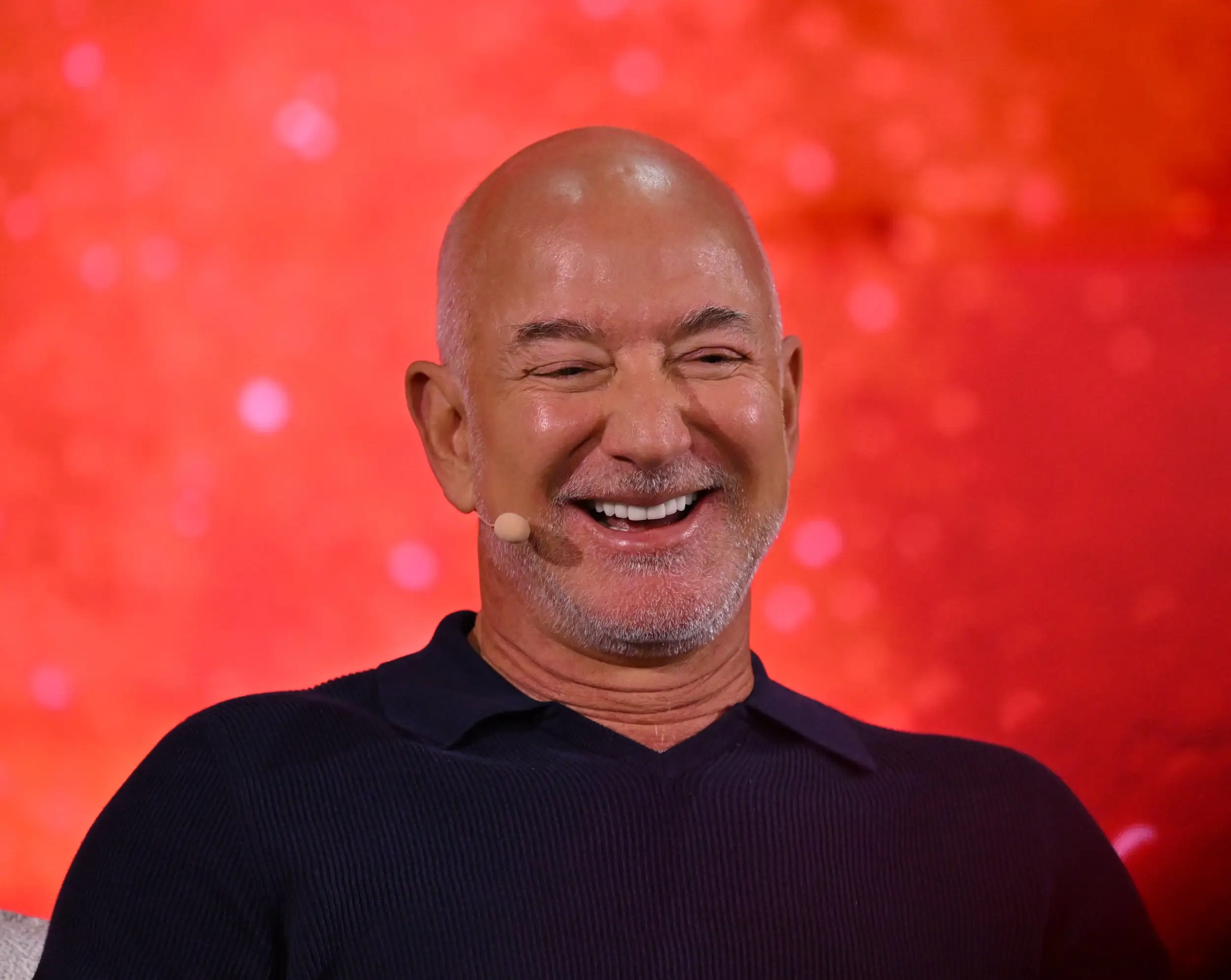 Jeff Bezos speaks during a tech conference