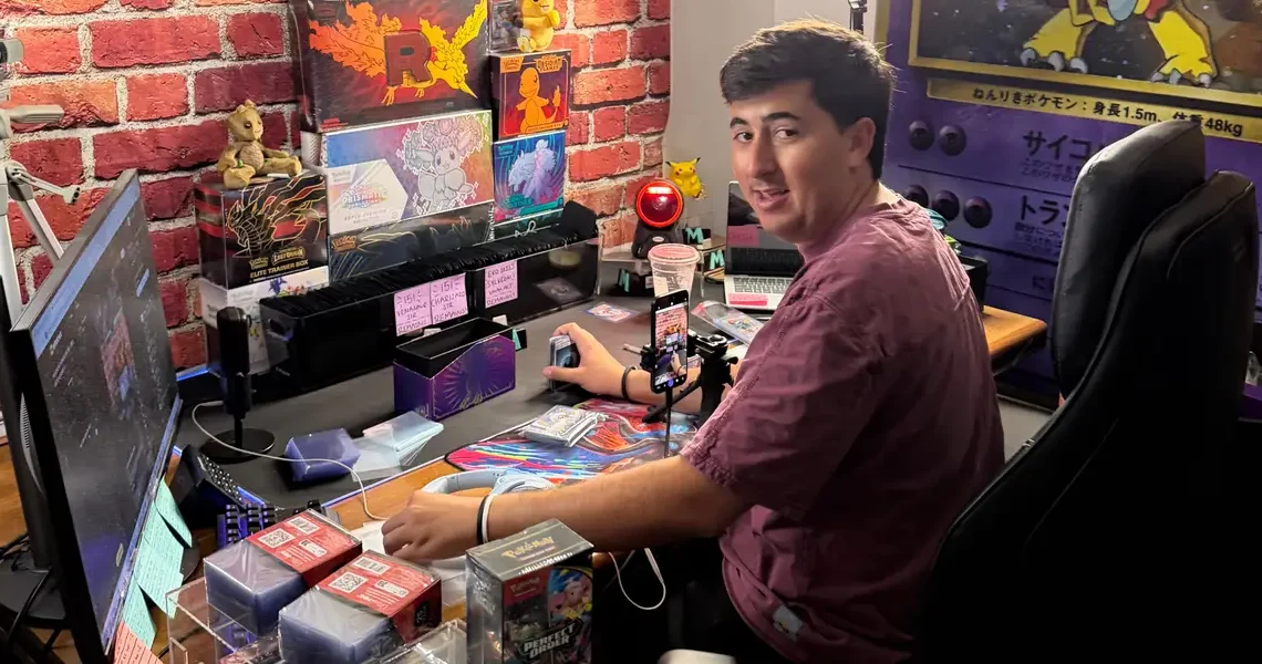 I dropped out of college to sell Pokémon cards full time. My business made $7.8 million in sales last year alone.