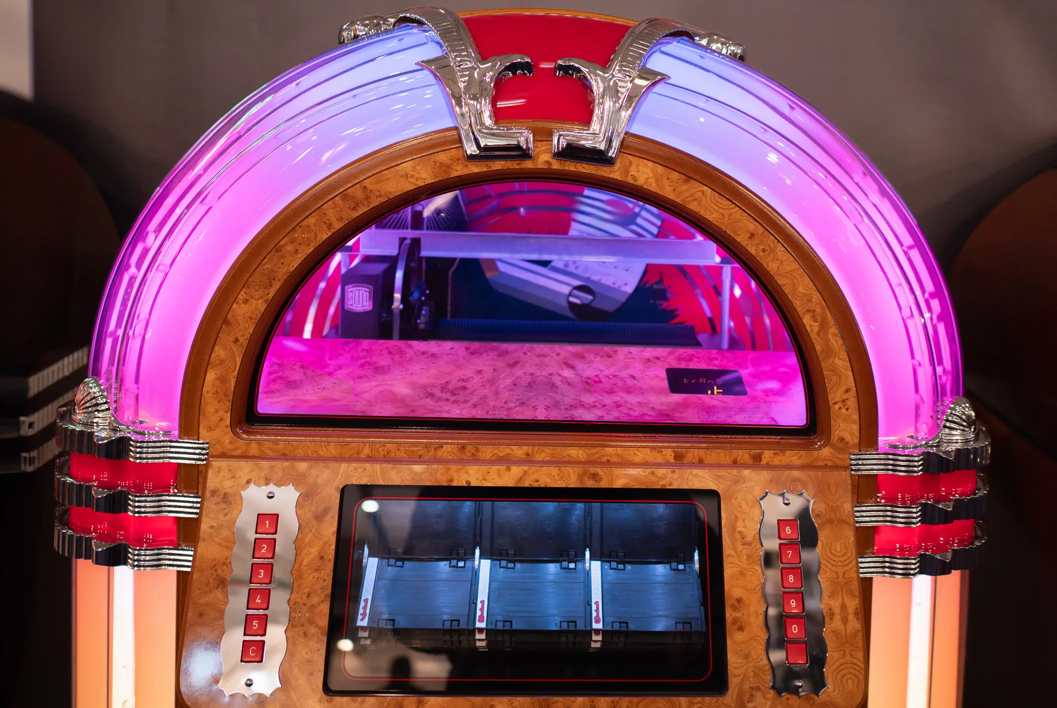 Top of jukebox