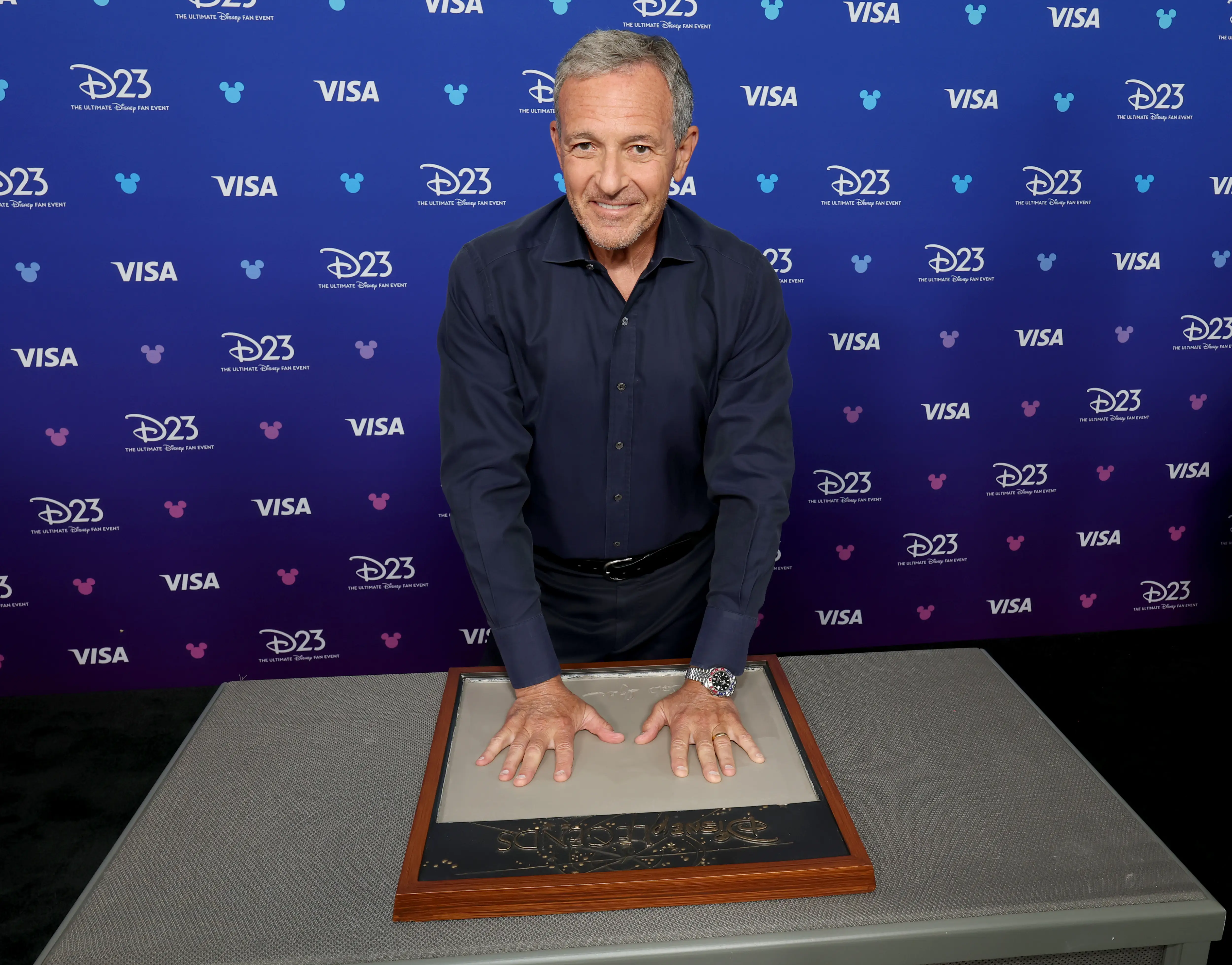 Bob Iger at D23 in Anaheim, California.