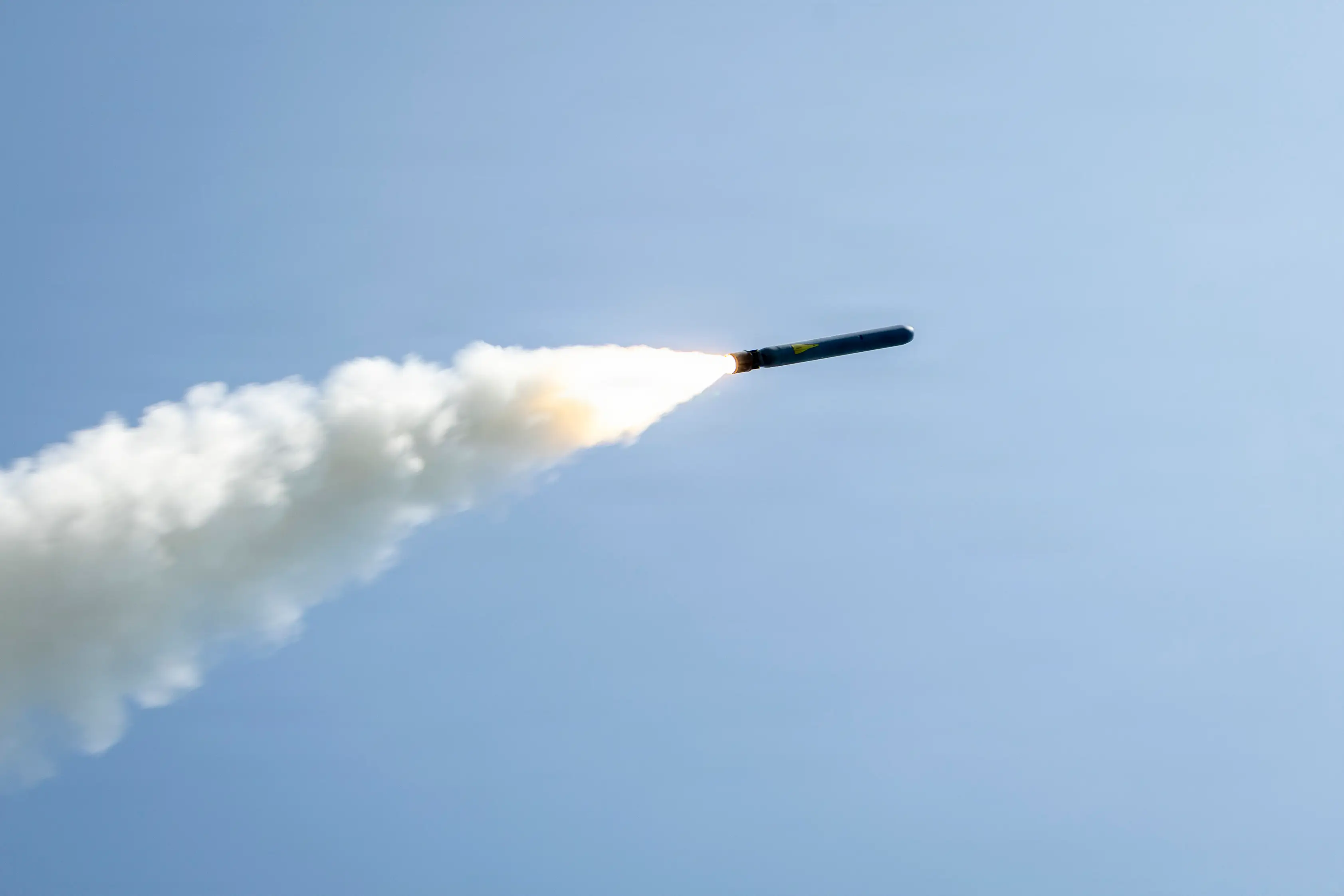 Arleigh Burke-class guided-missile destroyer USS Delbert D. Black (DDG 119) fires a Tomahawk Land Attack Missile (TLAM) in support of Operation Epic Fury, February 28, 2026.