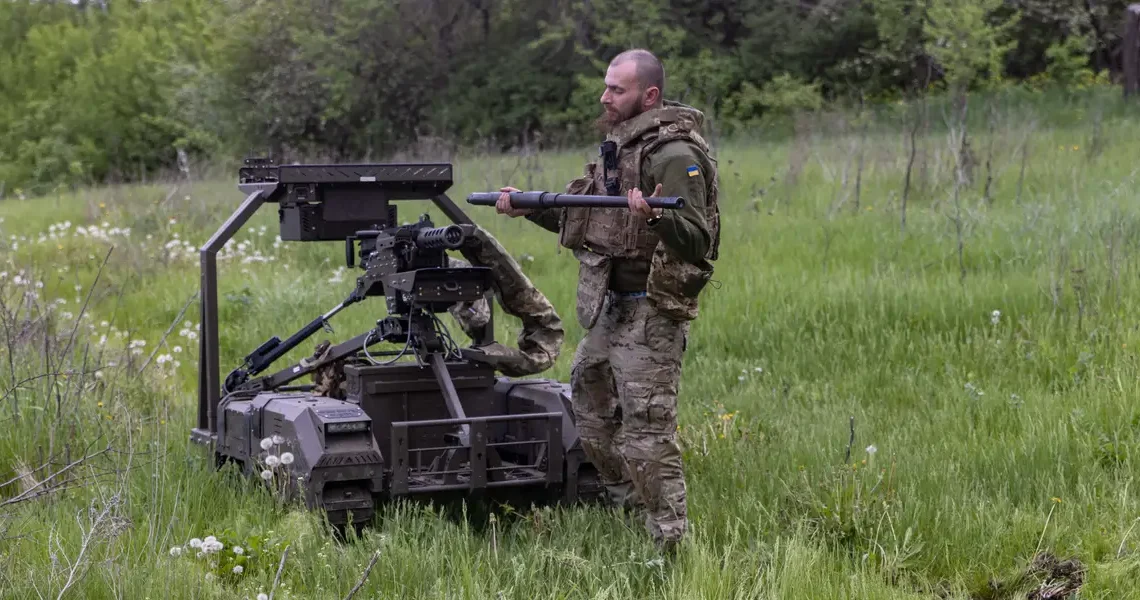 Ukrainian forces are repurposing assault robots for logistics missions because of supply bot shortages