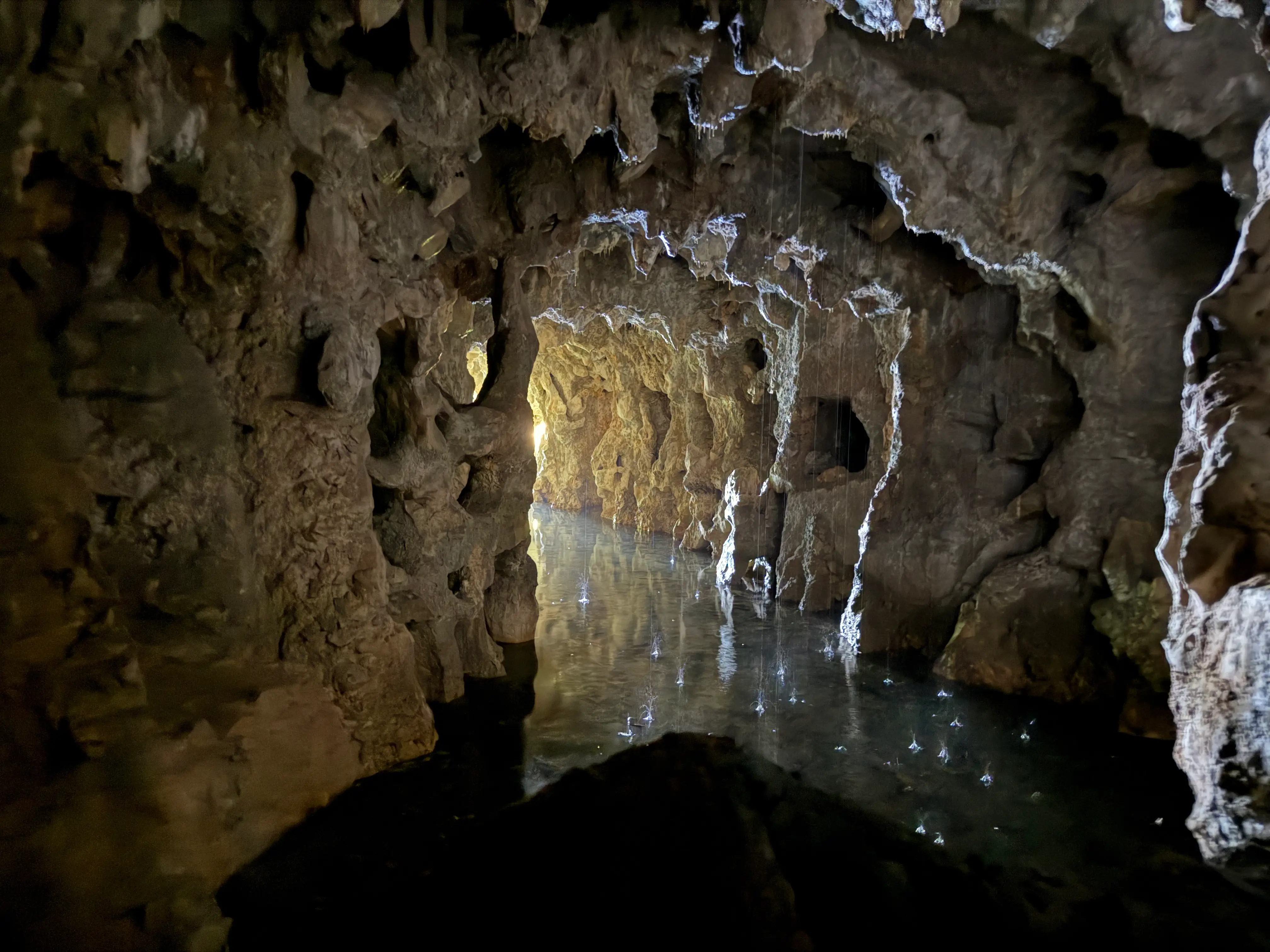 Inside caves at Manor at Quinta da Regaleira