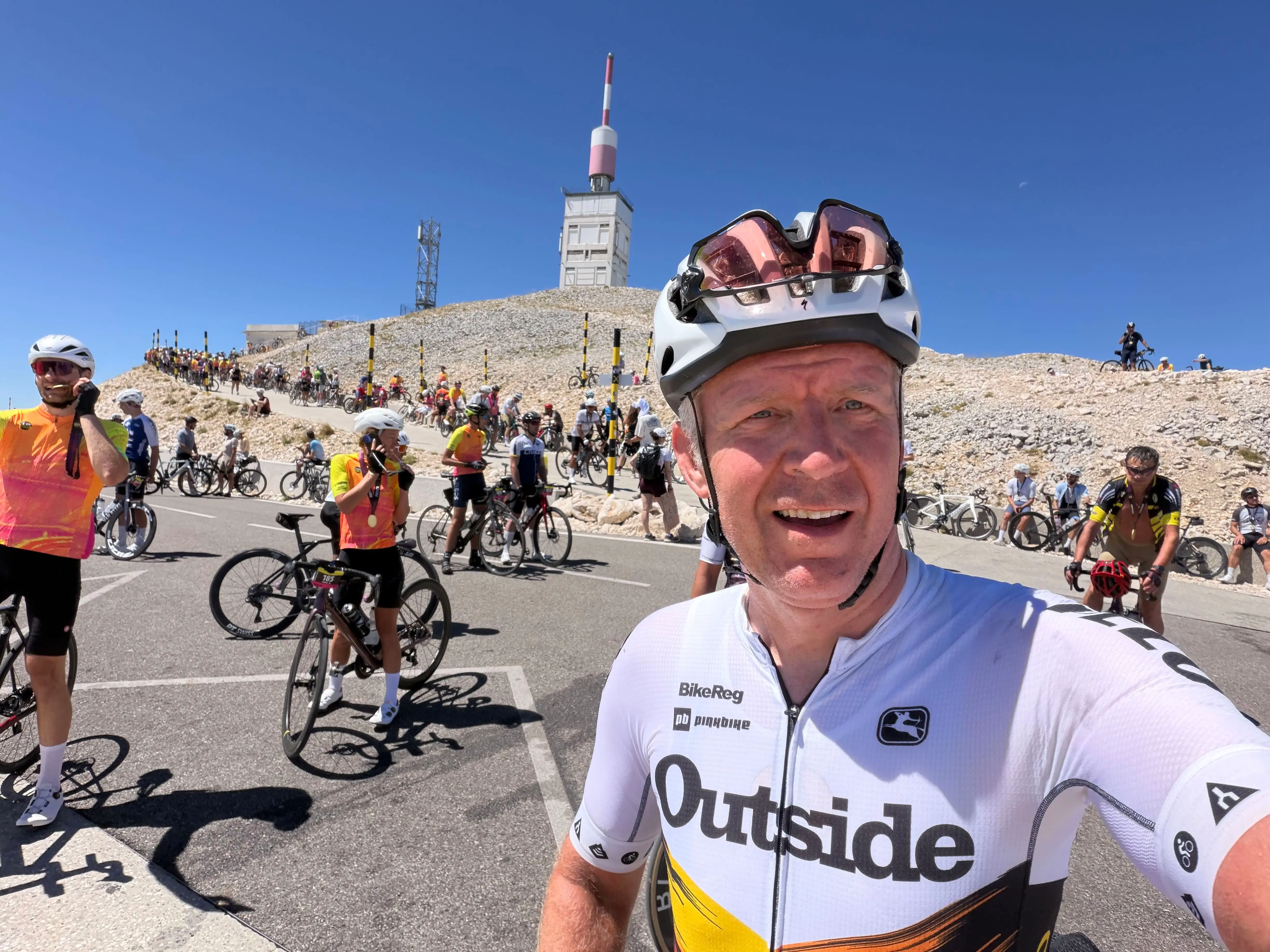 Robin Thurston biking
