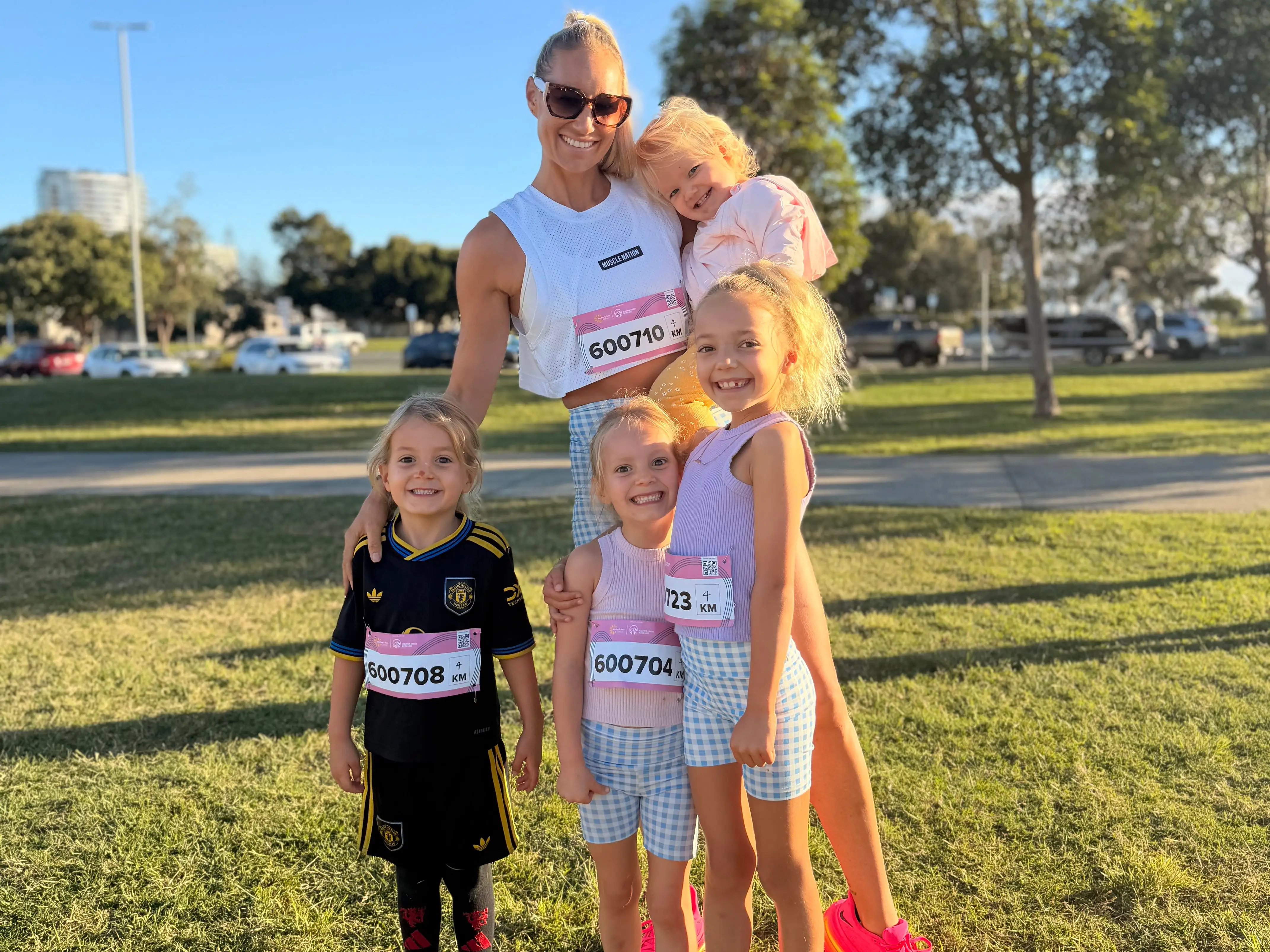 Danni Duncan with kids