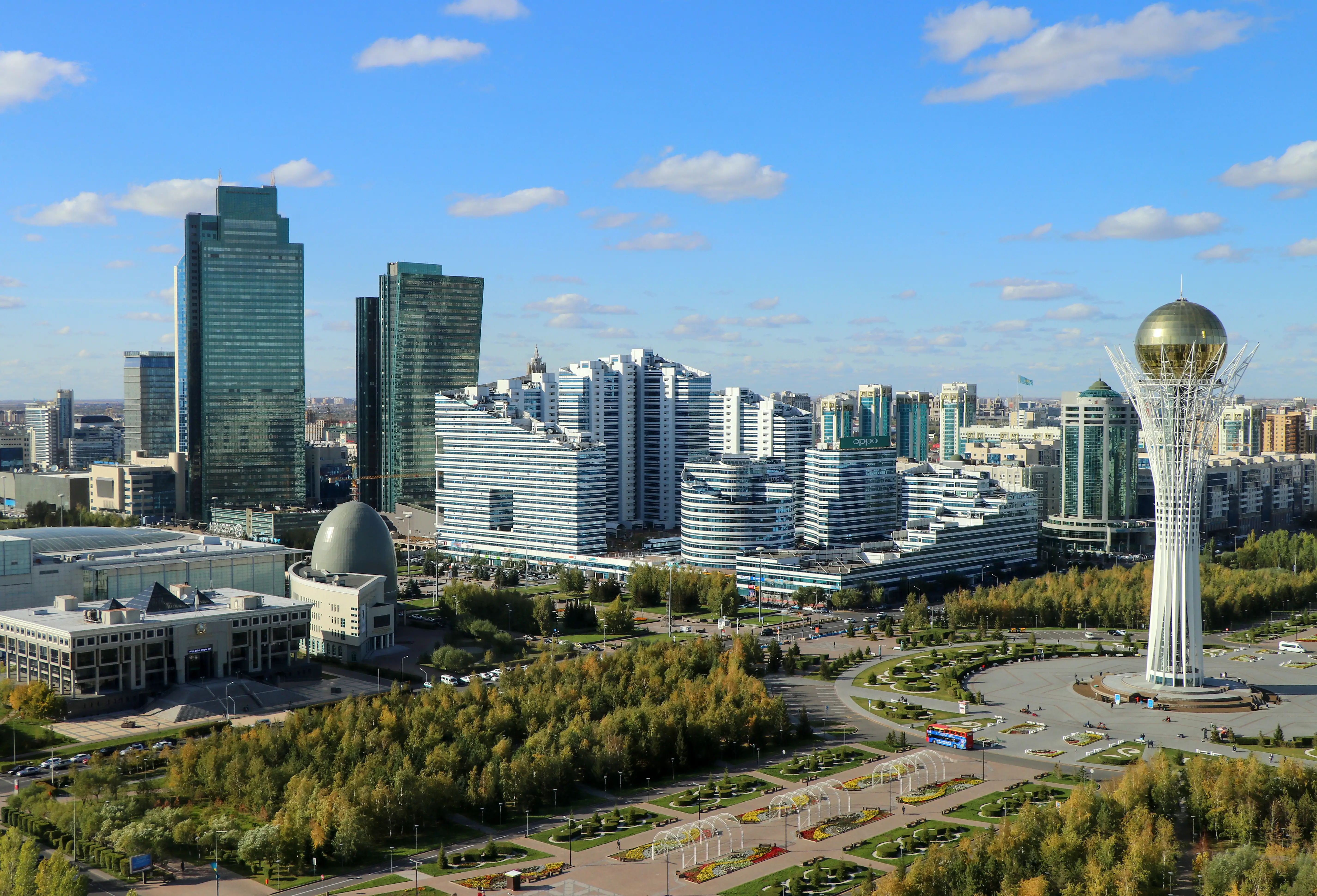 Astana in Kazakhstan.