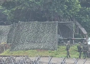 Taiwan is using Frankenstein-style tanks made with old Patton designs to guard the gateway to its capital
