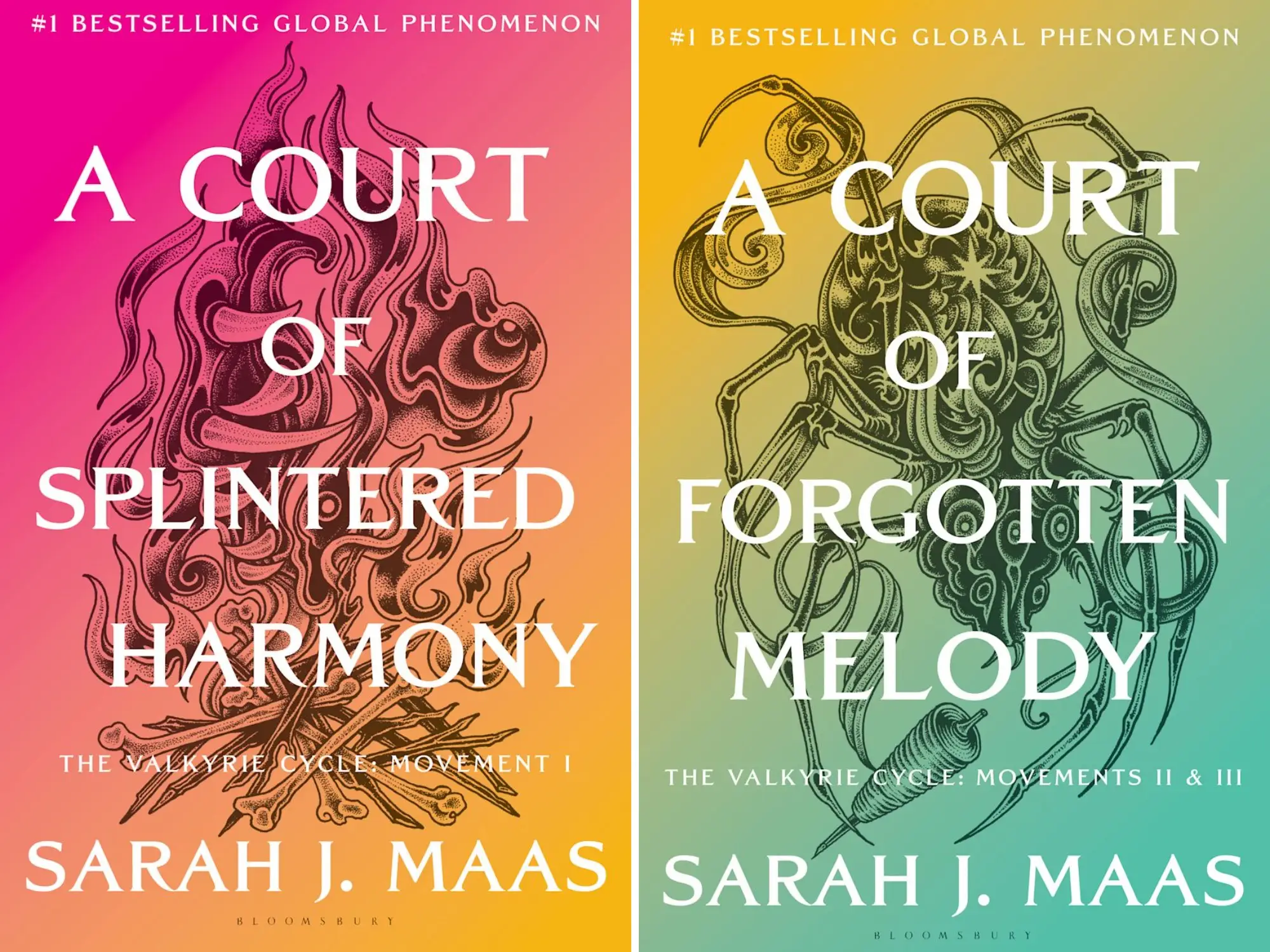 The covers of 