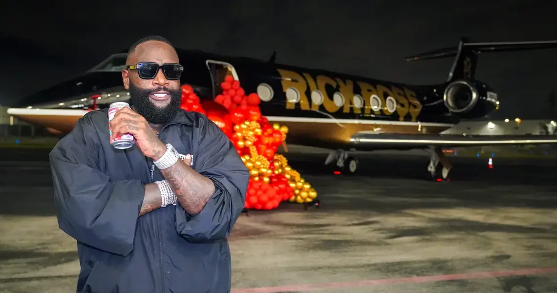We’ve got a new in-flight Starlink fan: Rick Ross