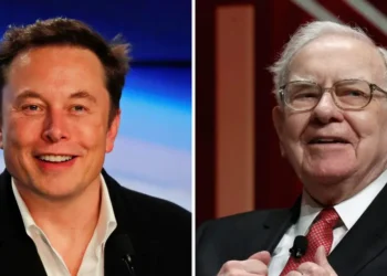 Elon Musk finally has Warren Buffett as a shareholder — sort of