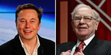 Elon Musk finally has Warren Buffett as a shareholder — sort of