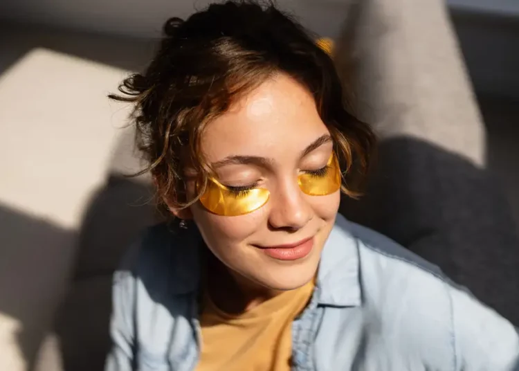 Under-eye patches aren’t just skincare anymore. Now, they’re a flex.