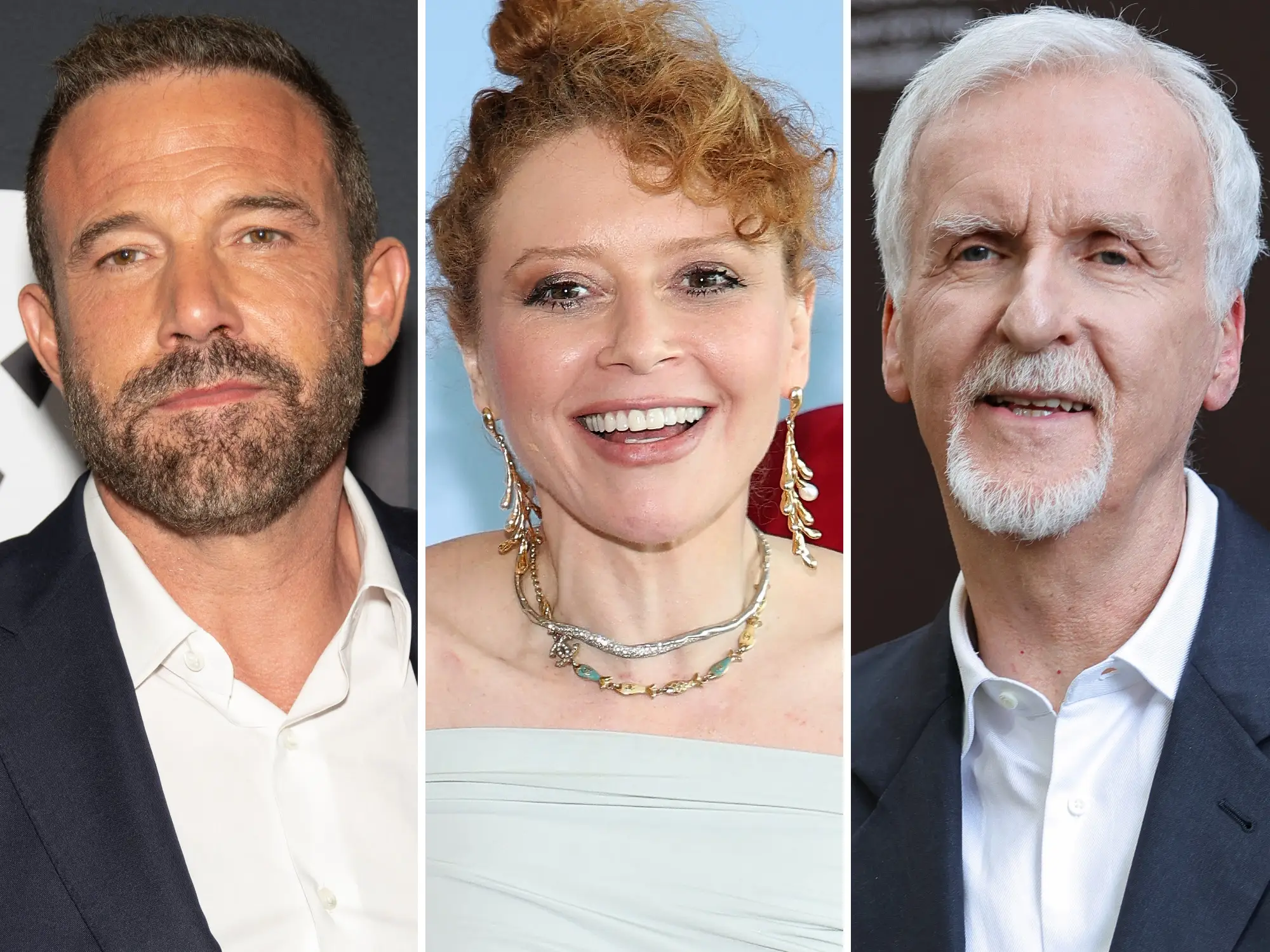 Ben Affleck Natasha Lyonne James Cameron side by side