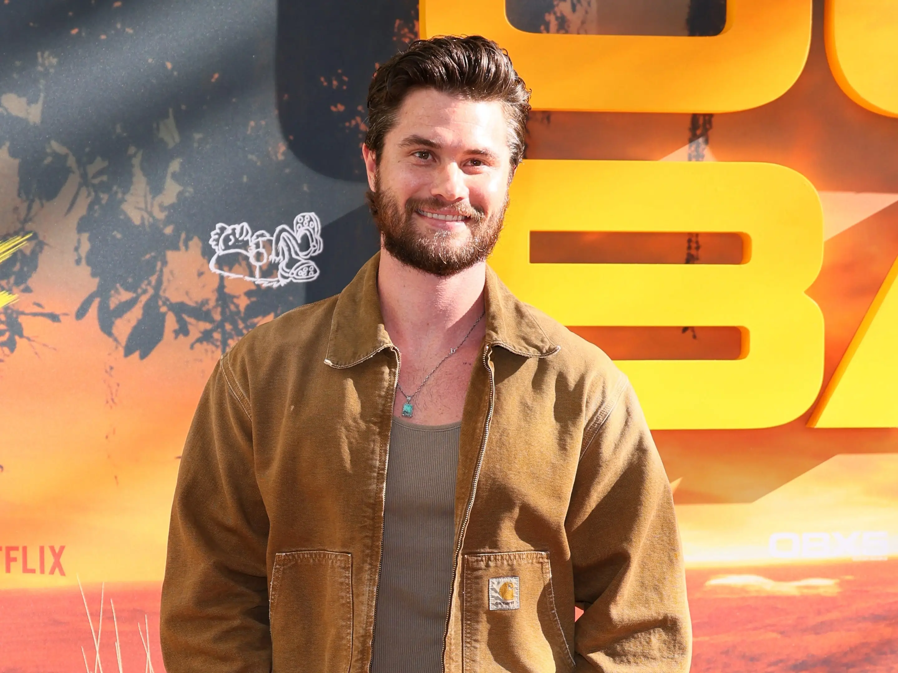 US actor Chase Stokes attends the Netflix's 