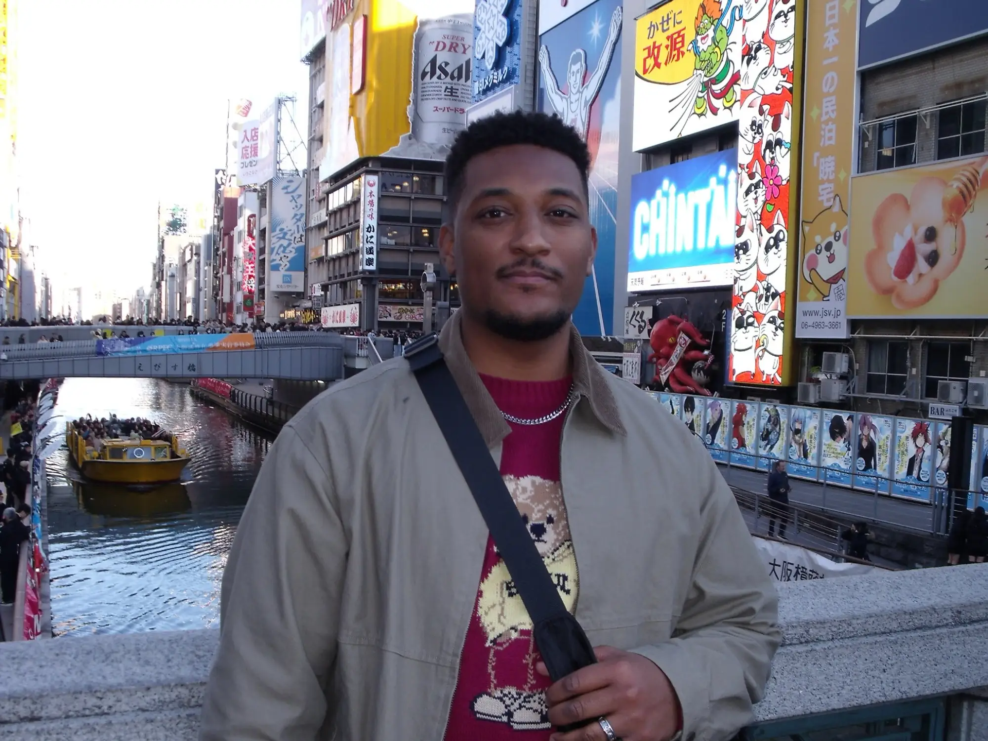 Devonte Duncan on his trip to Japan.