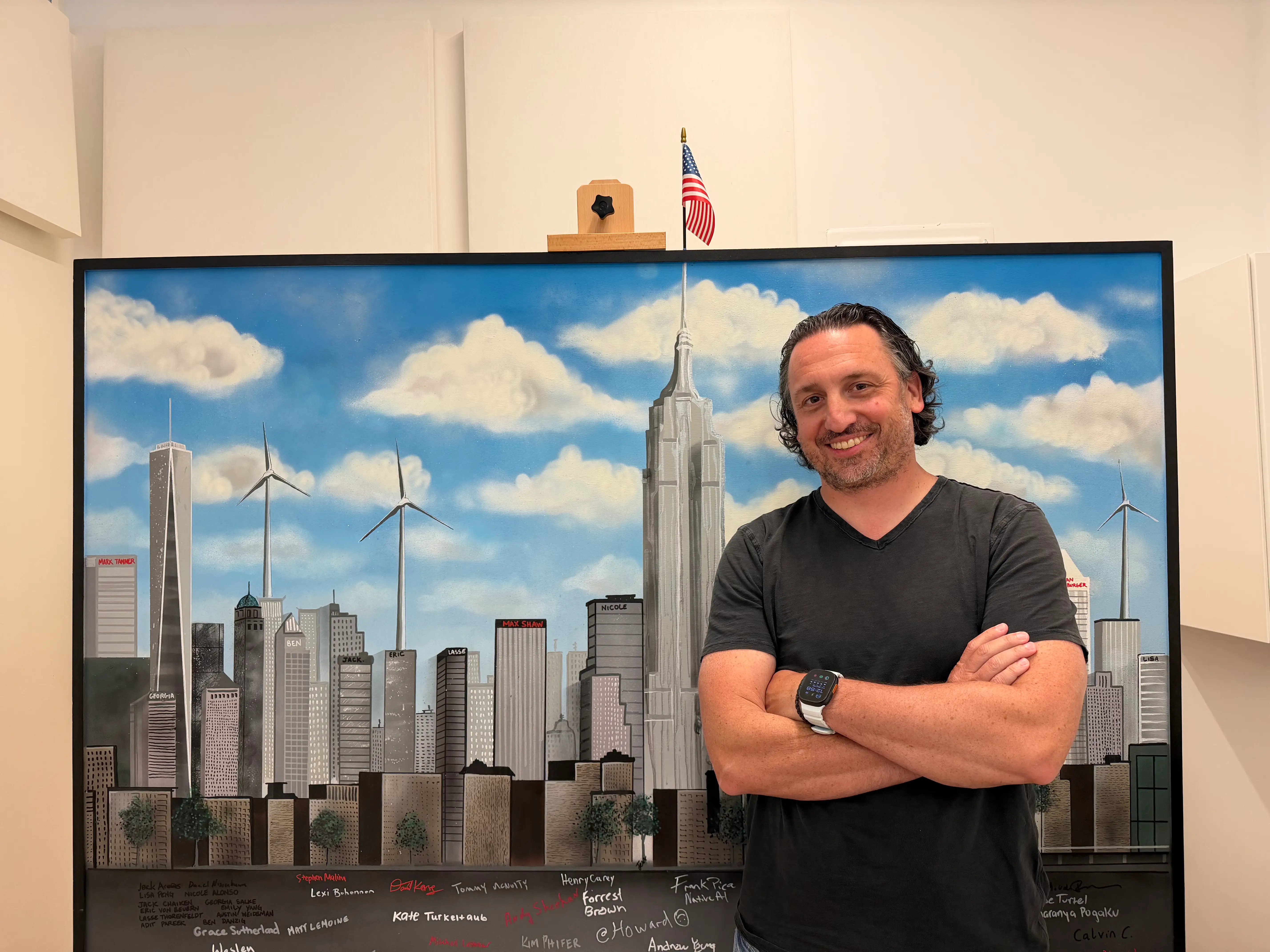Windmill cofounder Brian Distelburger is pictured.